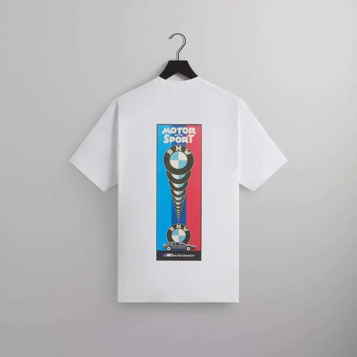 BMW × Kith Kith for BMW Classic Motorsport Vintage Tee T-Shirt White XL Size US XL / EU 56 / 4 - 1 Thumbnail