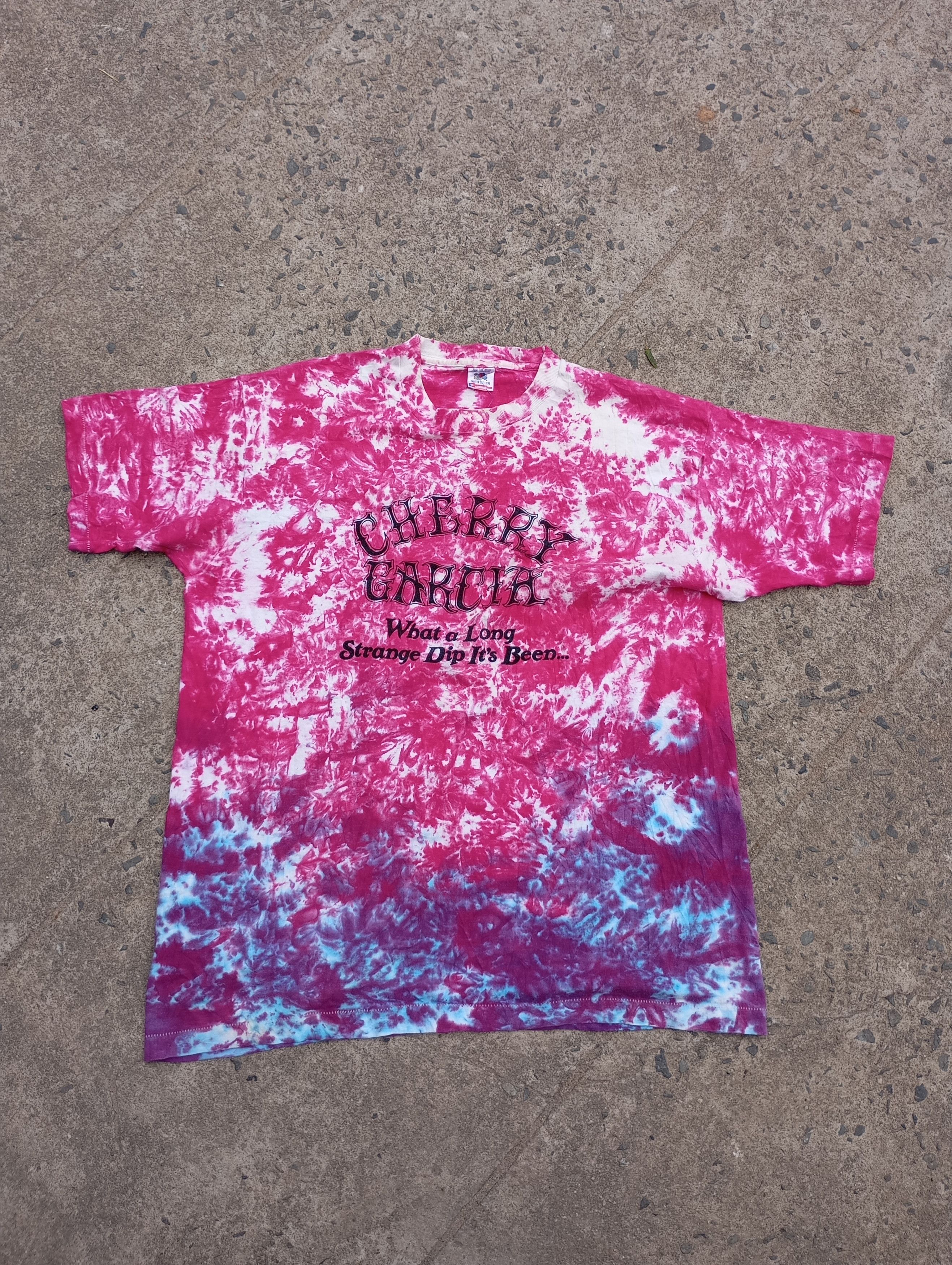 Grateful Dead × Vintage Vtg 90’s Ben & Jerry’s Grateful Dead Cherry Garcia T-shirt Size US XL / EU 56 / 4 - 1 Thumbnail
