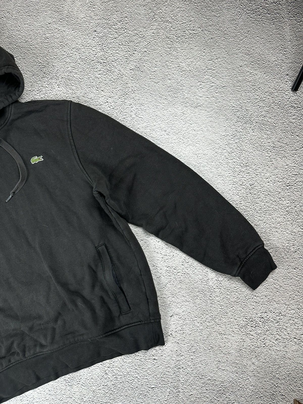 Lacoste Vintage Lacoste Hoodie Faded Y2K Boxed Logo SK8 Size US L / EU 52-54 / 3 - 4 Thumbnail