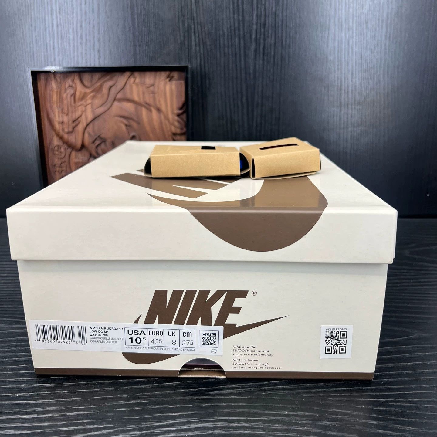 Nike Air Jordan 1 Low TS "Reverse Mocha" Sz 9.5 DS Size US 10.5 / EU 43-44 - 9 Thumbnail