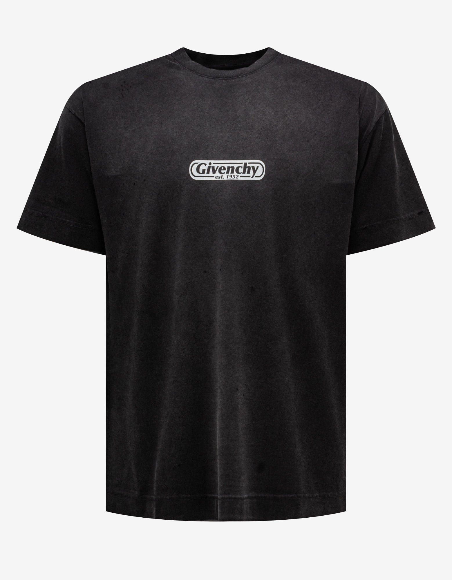 image of Givenchy Grey Graphic Print T-Shirt, Men's (Size Small)