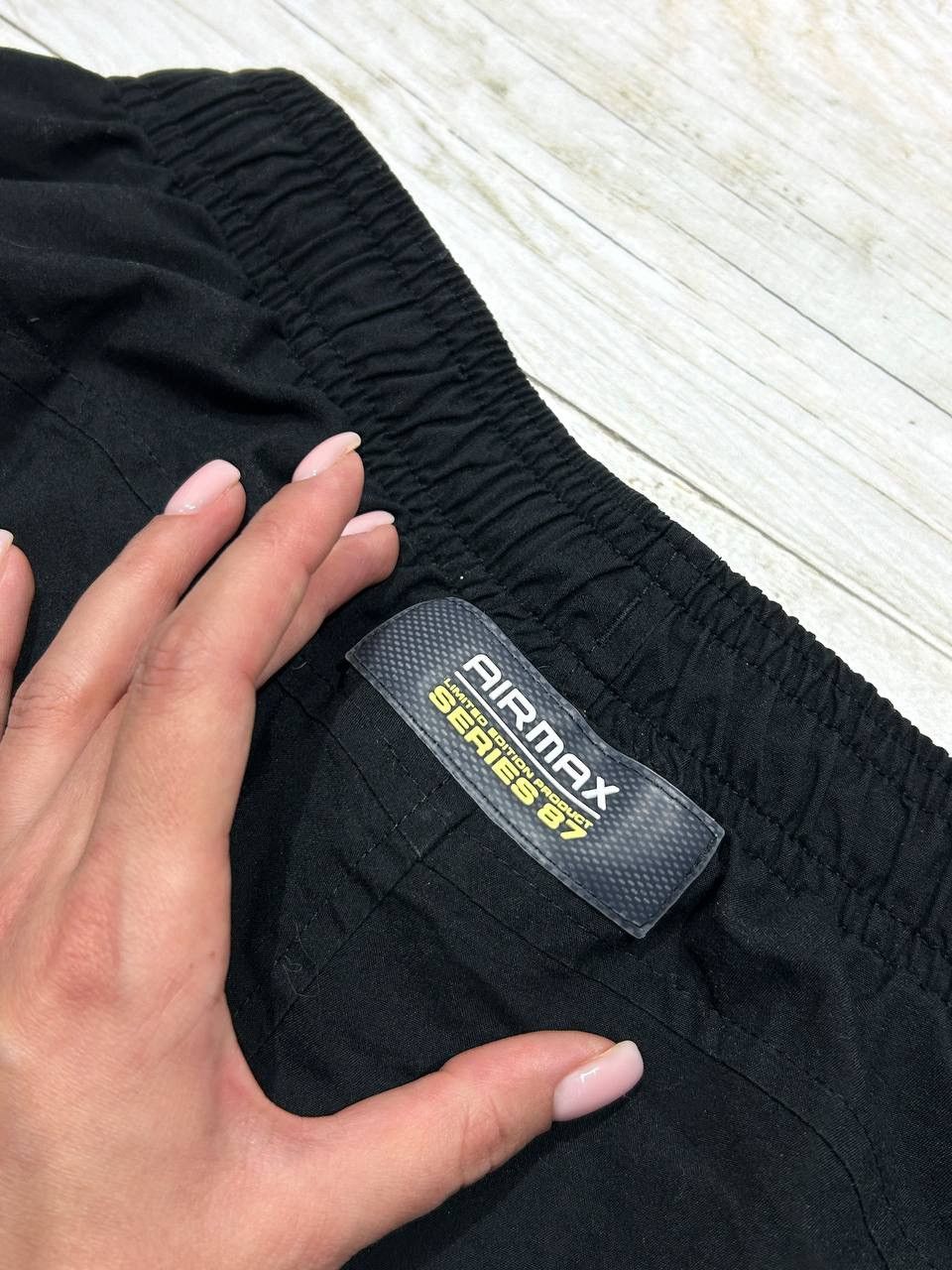 Nike Vintage Nike Air Max Track Pants 00s Nylon Big Logo Swoosh Size US 30 / EU 46 - 17 Thumbnail