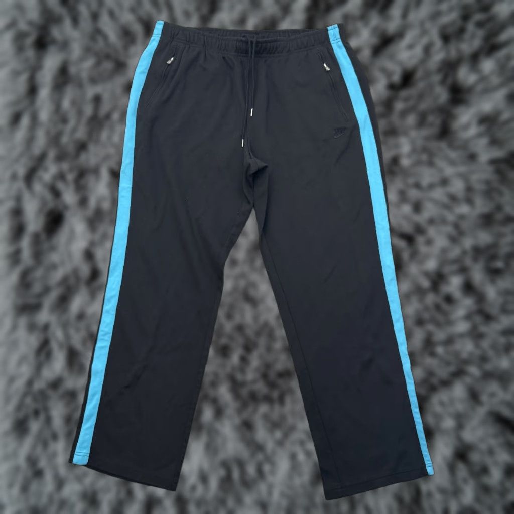 Nike Nike Sportswear Pants Track Pockets Striped Athletic 369777-013 Mens 2XL Size US 39 - 1 Thumbnail