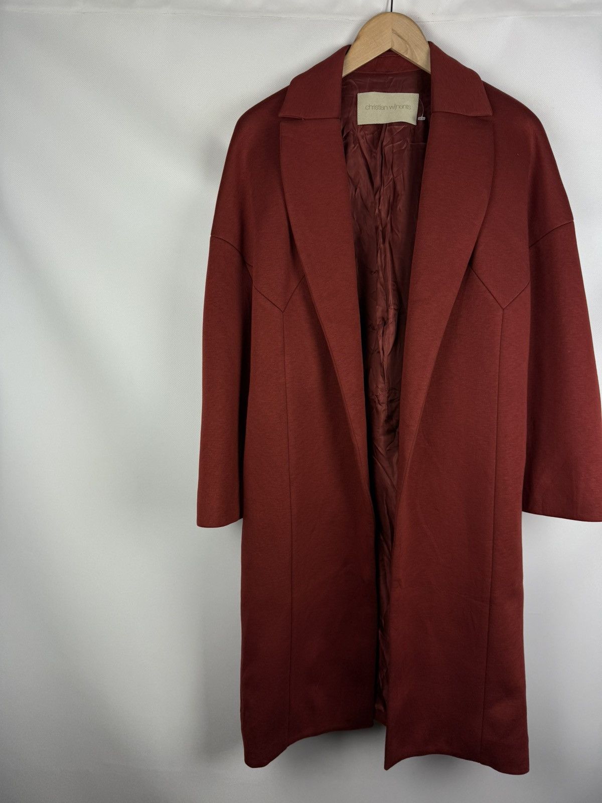 Christian Wijnants × Designer Christian Wijnants Ladies Belted Viscose Coat Jacket Size 40 Size M / US 6-8 / IT 42-44 - 2 Thumbnail