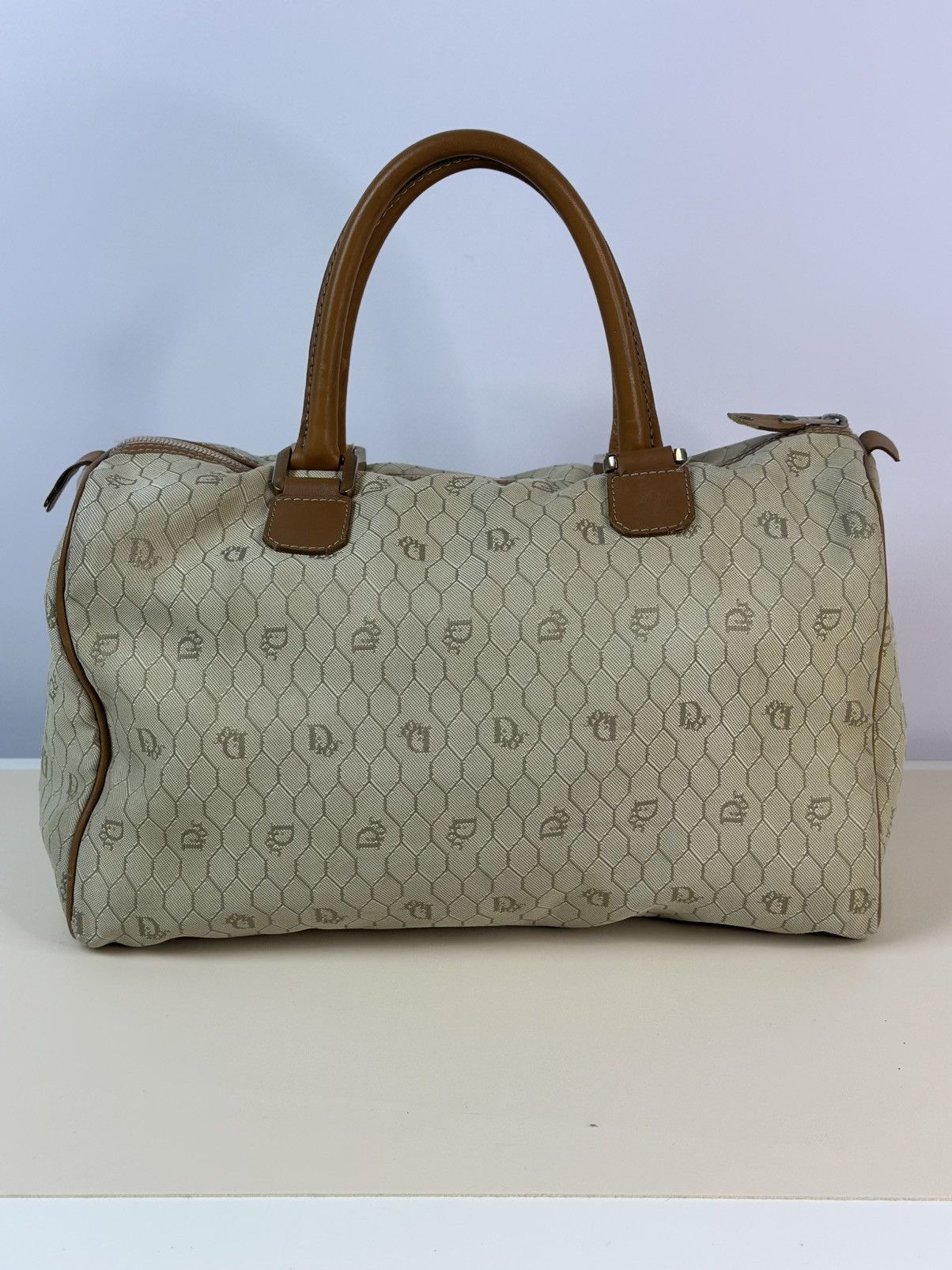 Christian Dior Boston Vintage Monogram Bag