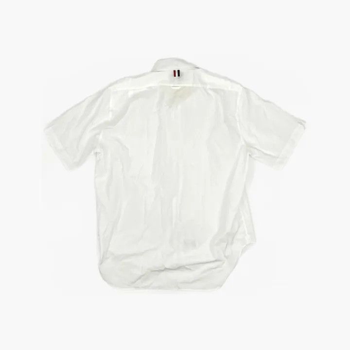 Thom Browne Thom Browne Short Sleeve Button-Up Shirt -2507 Size US L / EU 52-54 / 3 - 2 Thumbnail