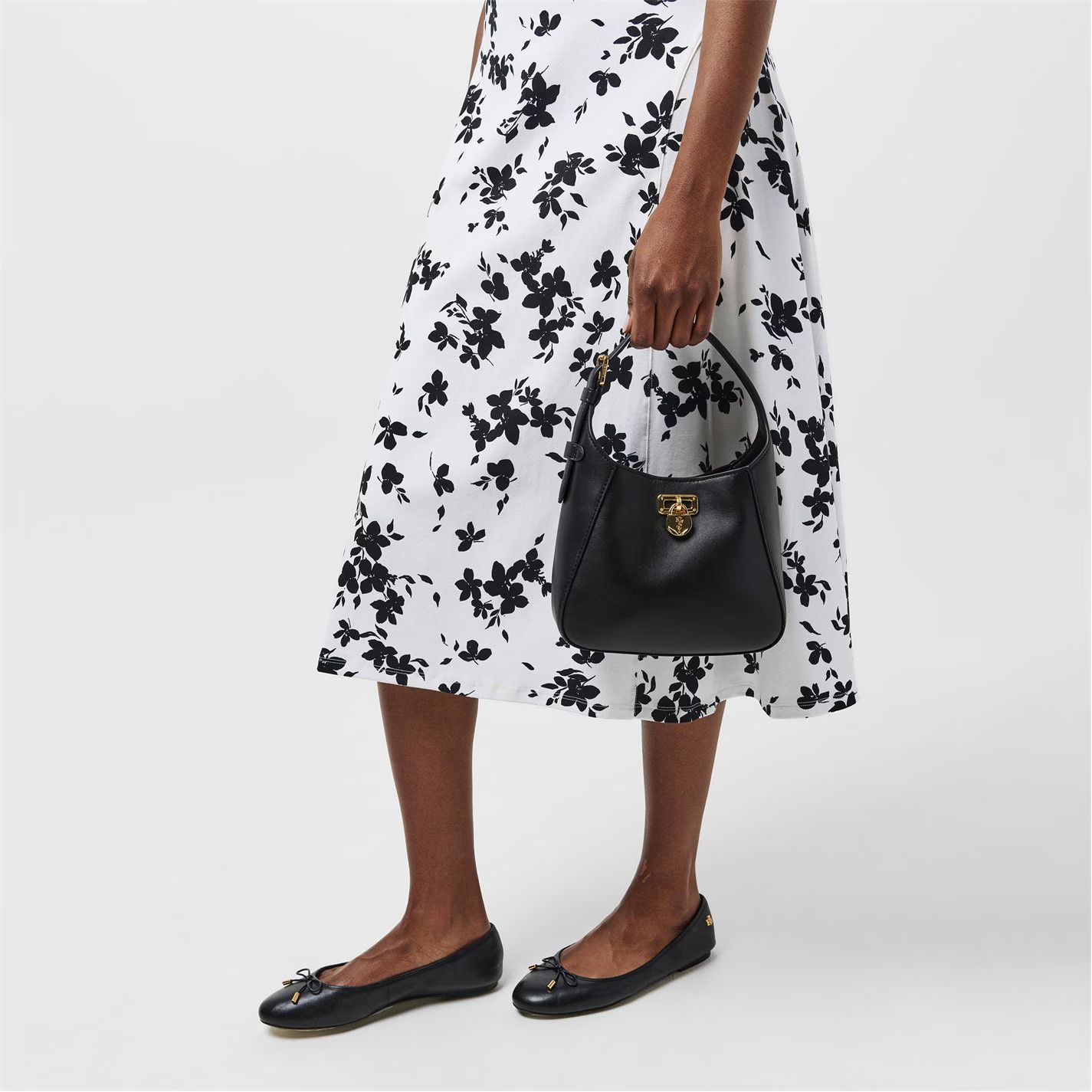 Lauren Ralph Lauren o1g2r1mq0825 Size: OS / Tanner Shoulder Bag in Black Size ONE SIZE - 2 Thumbnail
