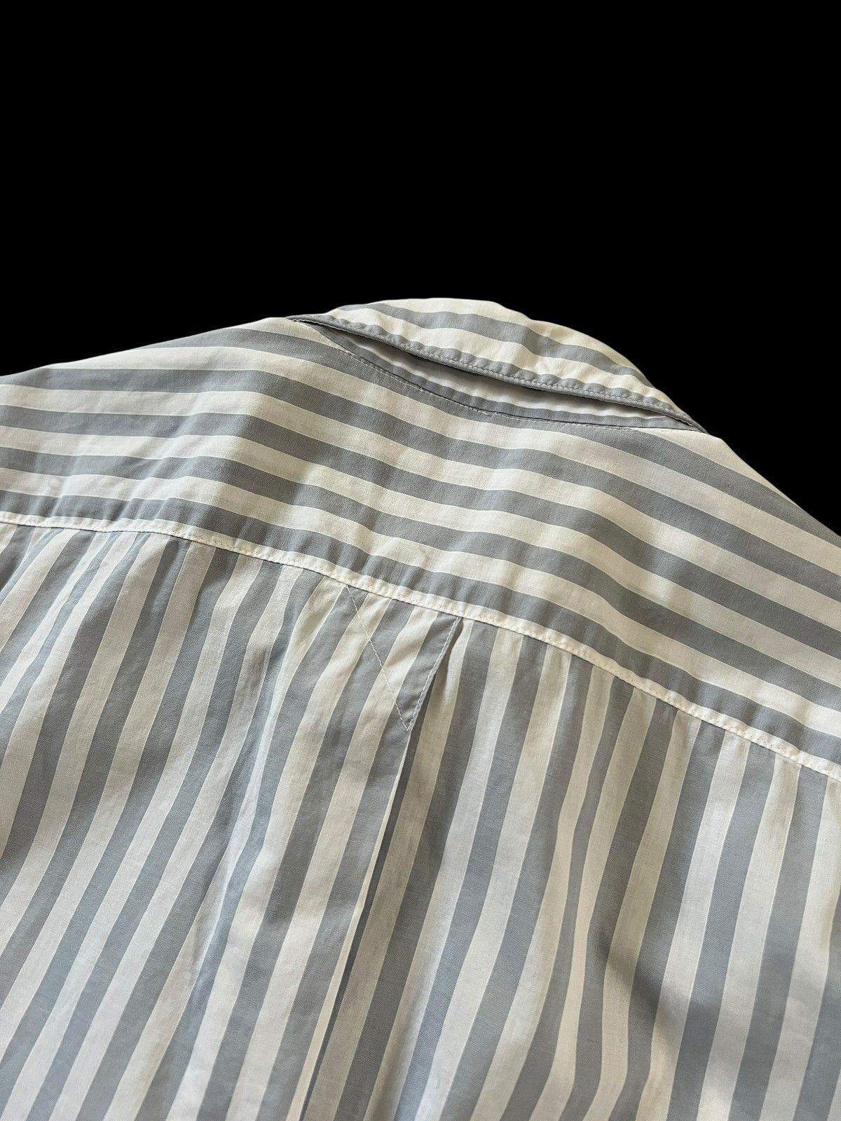 Issey Miyake 1980s Issey Miyake Stripes Button Shirt Size US XL / EU 56 / 4 - 11 Thumbnail