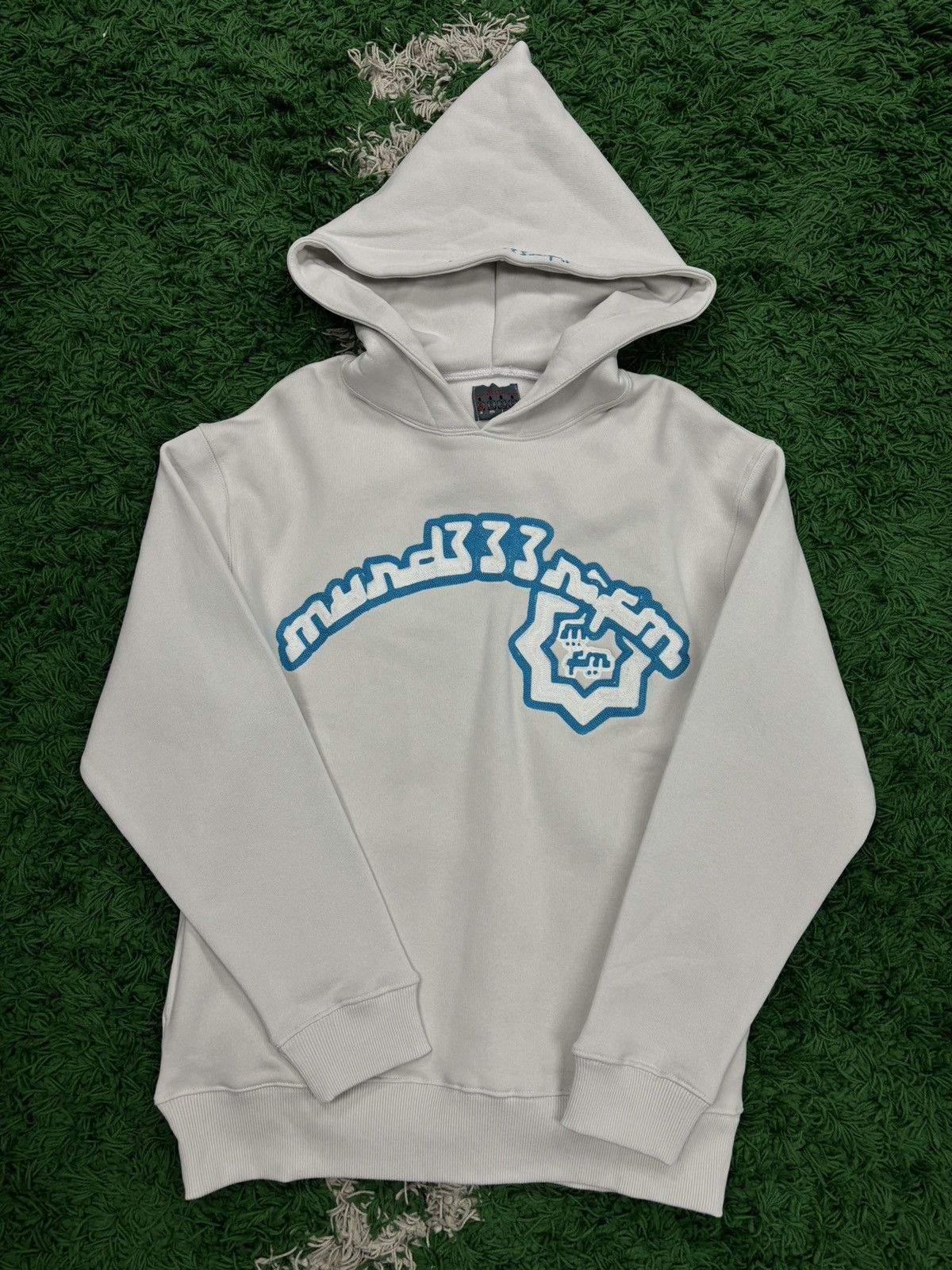 murd333r.fm Murd333r fm white hoodie small Size US S / EU 44-46 / 1 - 1 Thumbnail