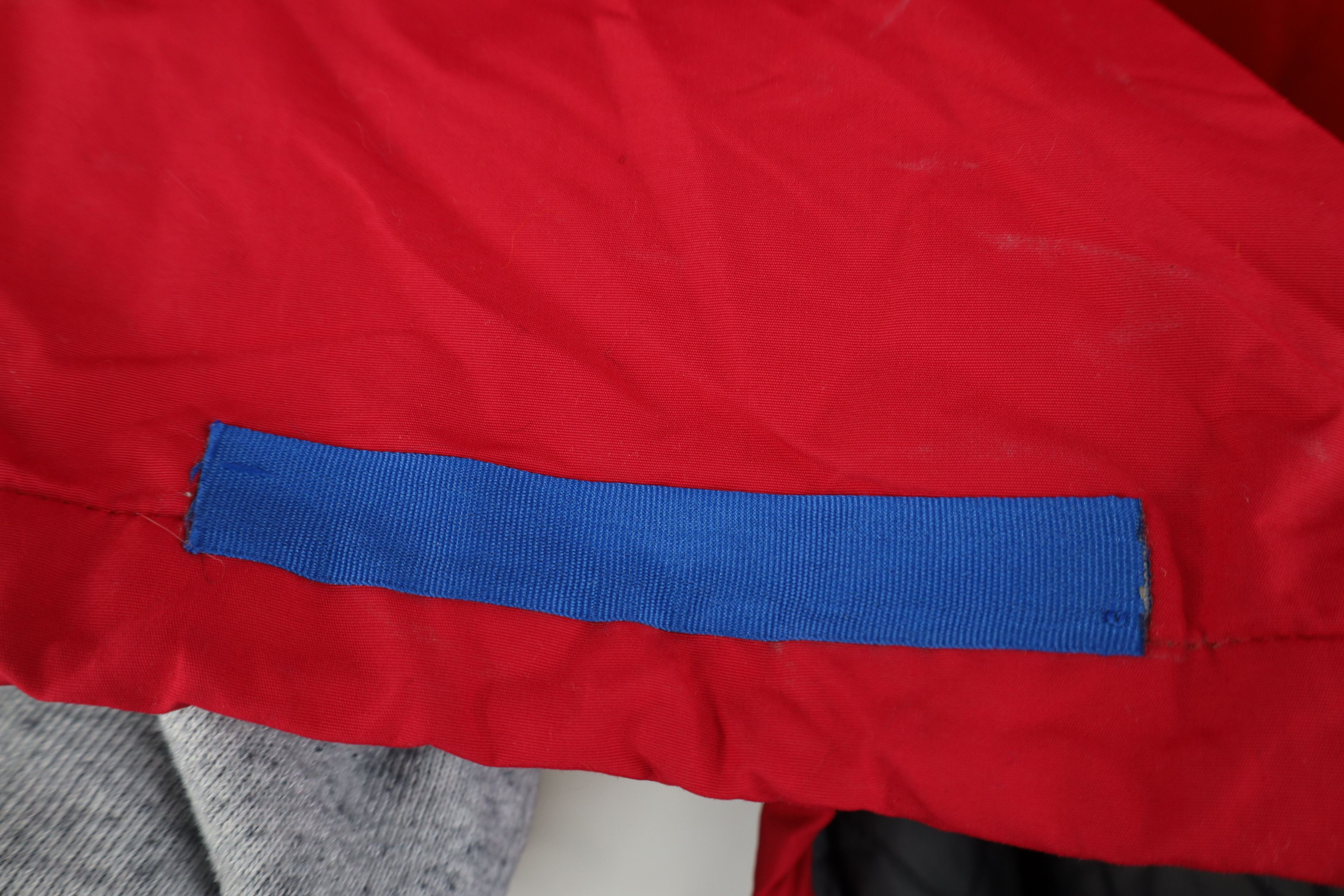 Lands' End Vintage 90s Y2K Lands End Lined Hooded Parka Jacket Coat Red Size US XL / EU 56 / 4 - 14 Thumbnail