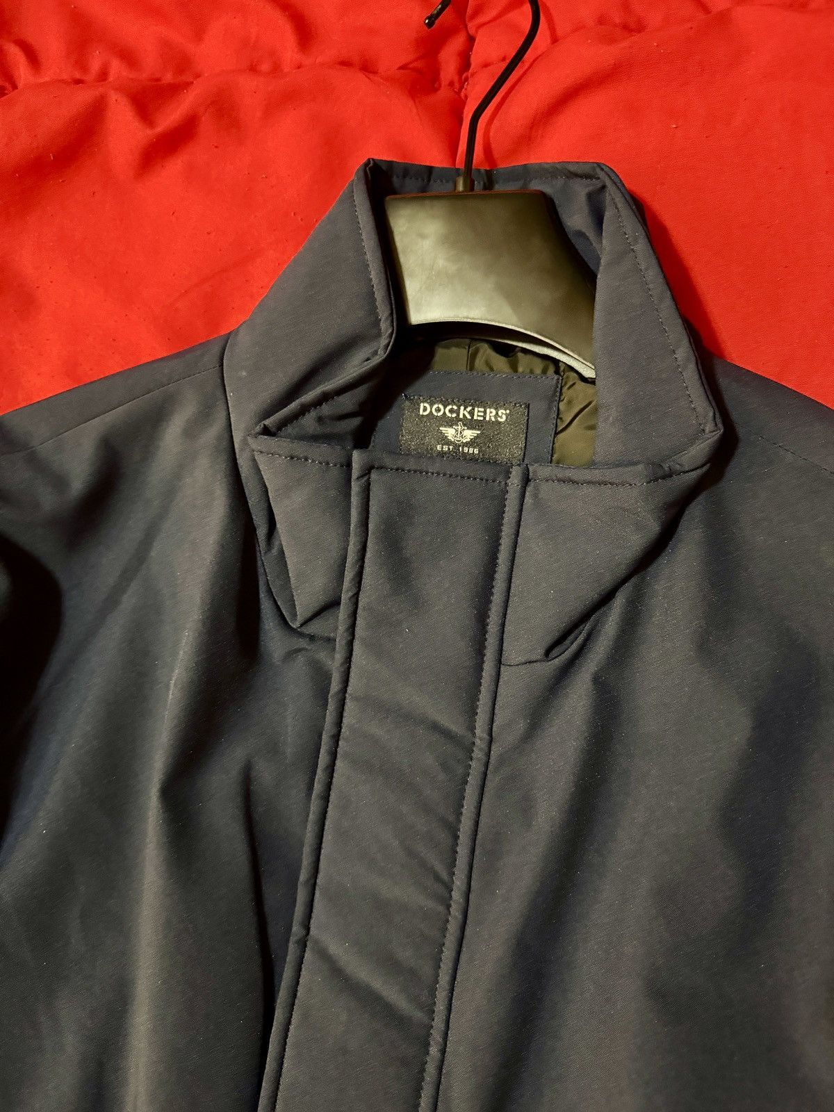 Dockers Dockers Navy Mens Raincoat Jacket size S Size US S / EU 44-46 / 1 - 2 Thumbnail