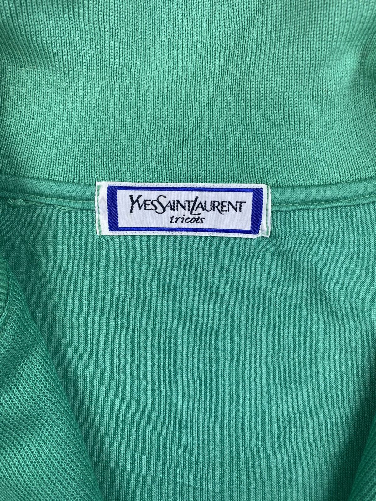 Yves Saint Laurent Vintage 90s Yves Saint Laurent Tricots Polos Shirt Size M / US 6-8 / IT 42-44 - 9 Thumbnail