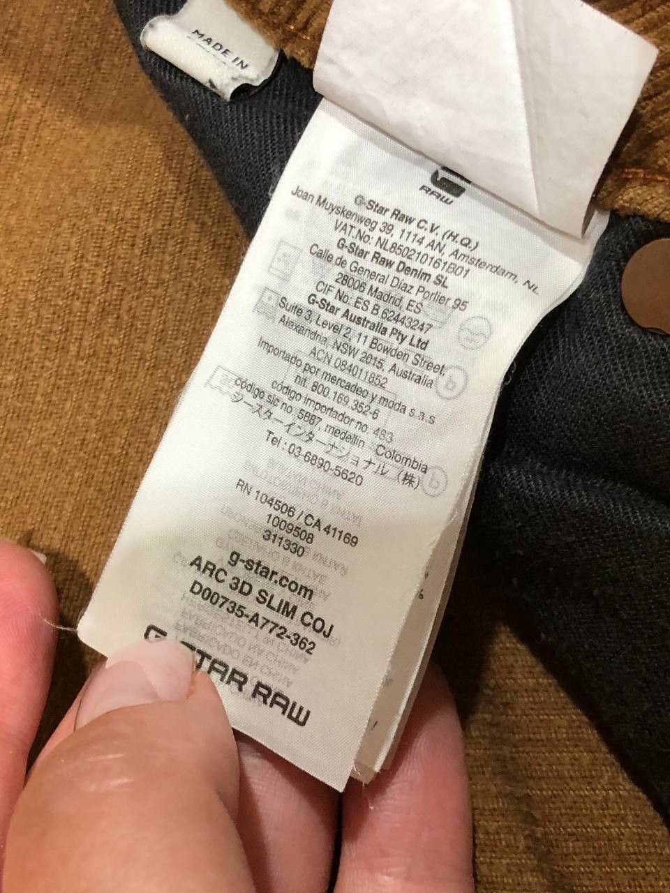 G-Star G-Star Casual Pants Size US 34 / EU 50 - 3 Thumbnail