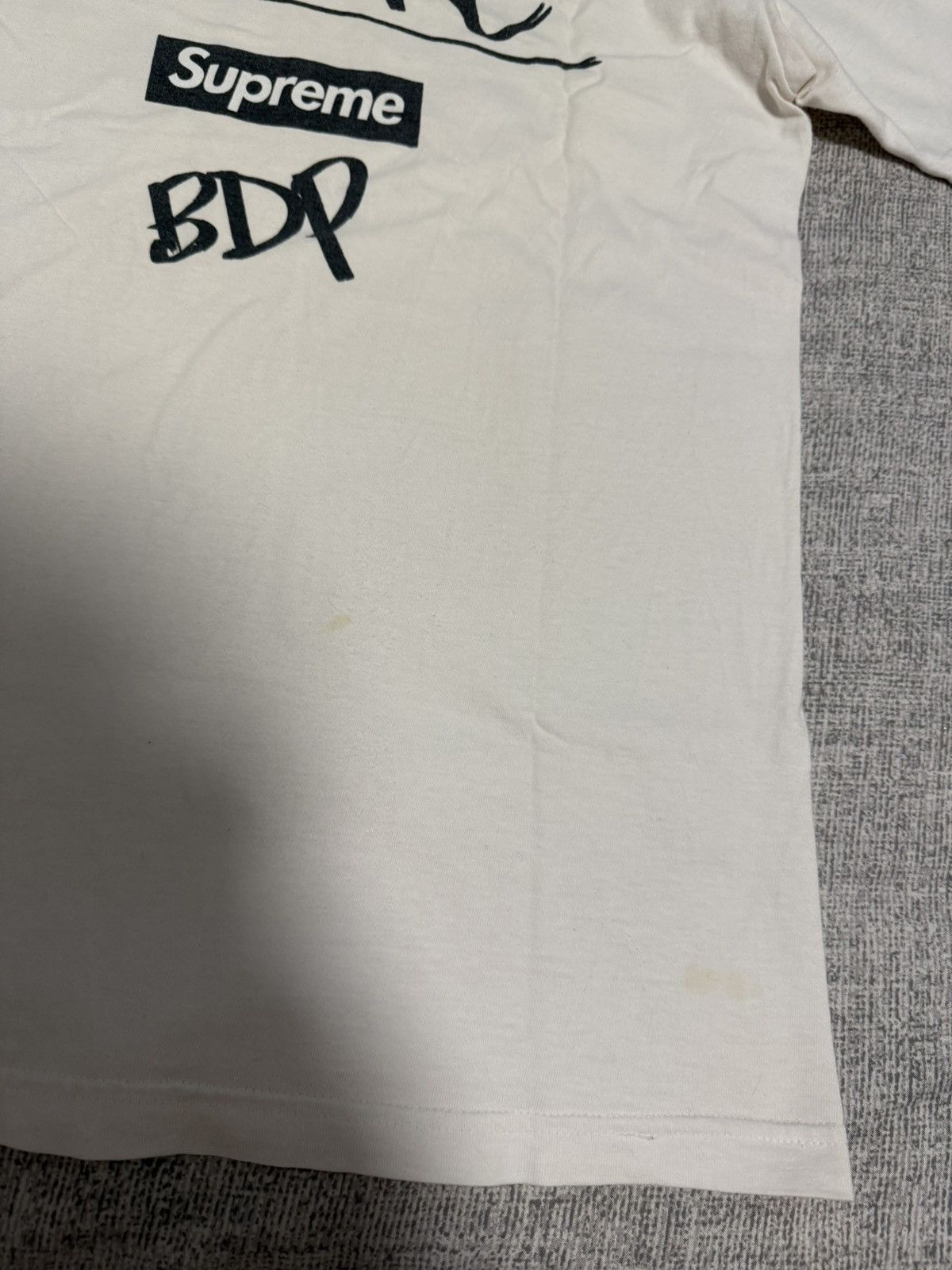 Supreme Supreme fw14 KRS one all means tee white medium Size US M / EU 48-50 / 2 - 3 Thumbnail