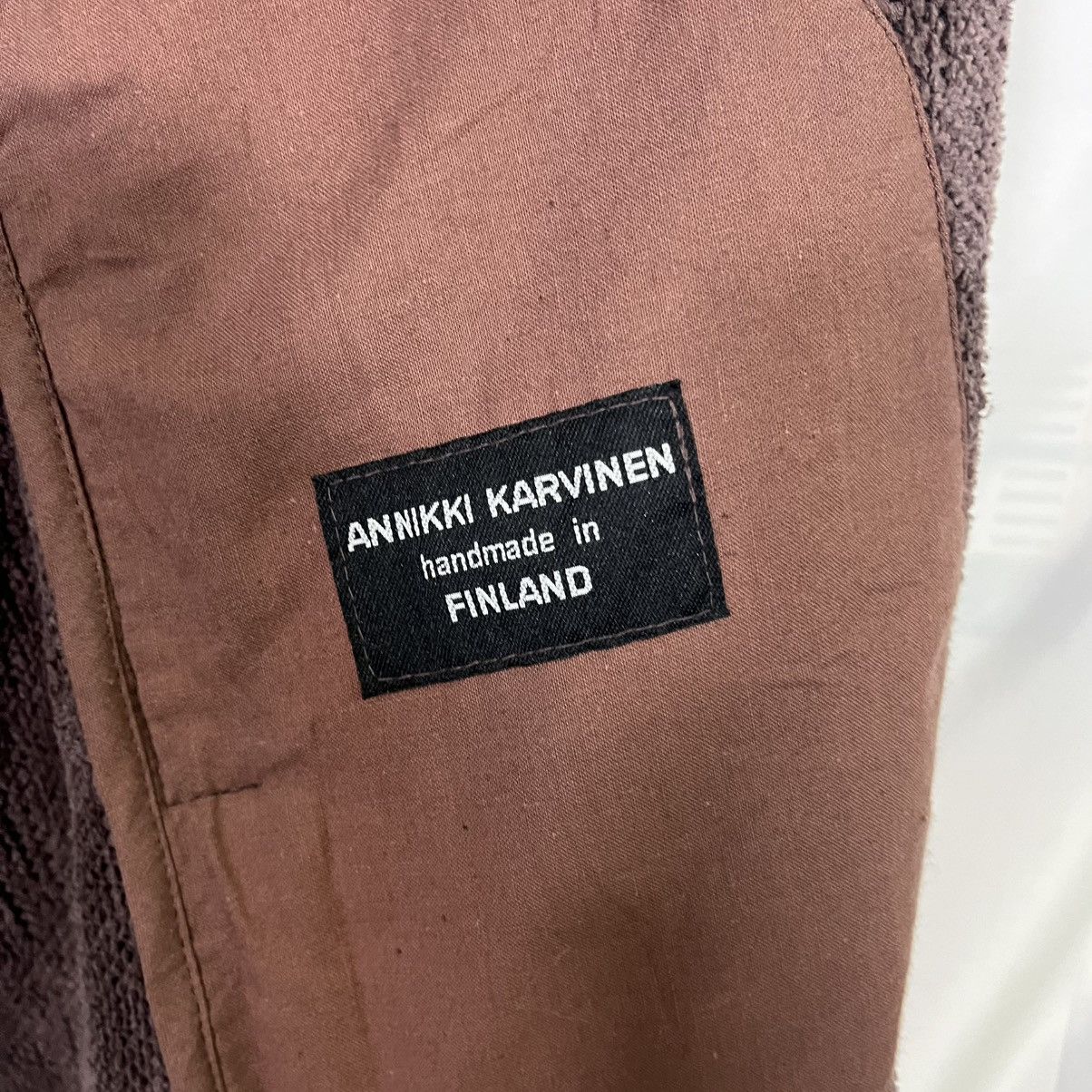 Annikki Karvinen VINTAGE ANNIKKI KARVINEN FINLAND JACKET Size US XXL / EU 58 / 5 - 6 Thumbnail