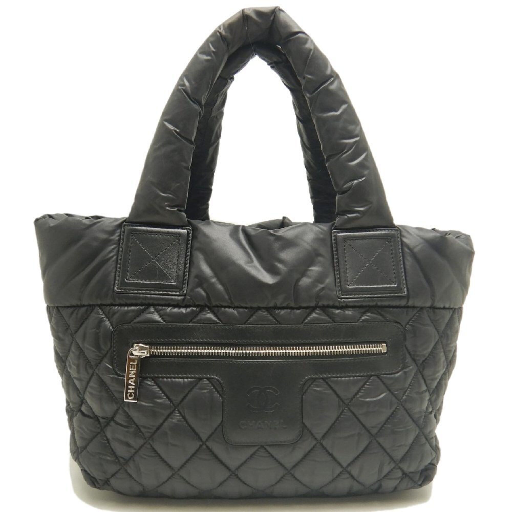 Chanel CHANEL Coco Cocoon PM A48610 Tote Bag, Nylon, Black, Women's, 253839 Size ONE SIZE - 1 Thumbnail