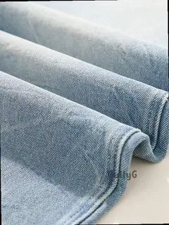 VIBE Washed vintage irregular ripped Y2K baggy jeans Size US 32 / EU 48 - 7 Thumbnail