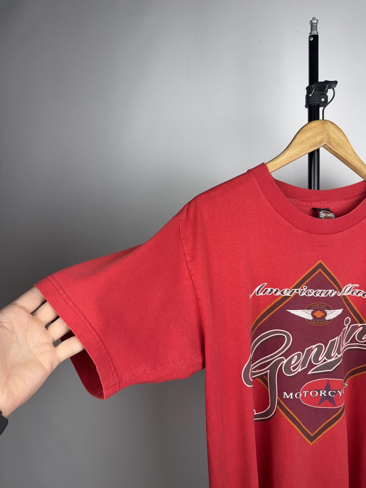 Harley Davidson × Vintage Harley-Davidson Sacramento California Tee Vintage 90s USA Size US L / EU 52-54 / 3 - 4 Thumbnail