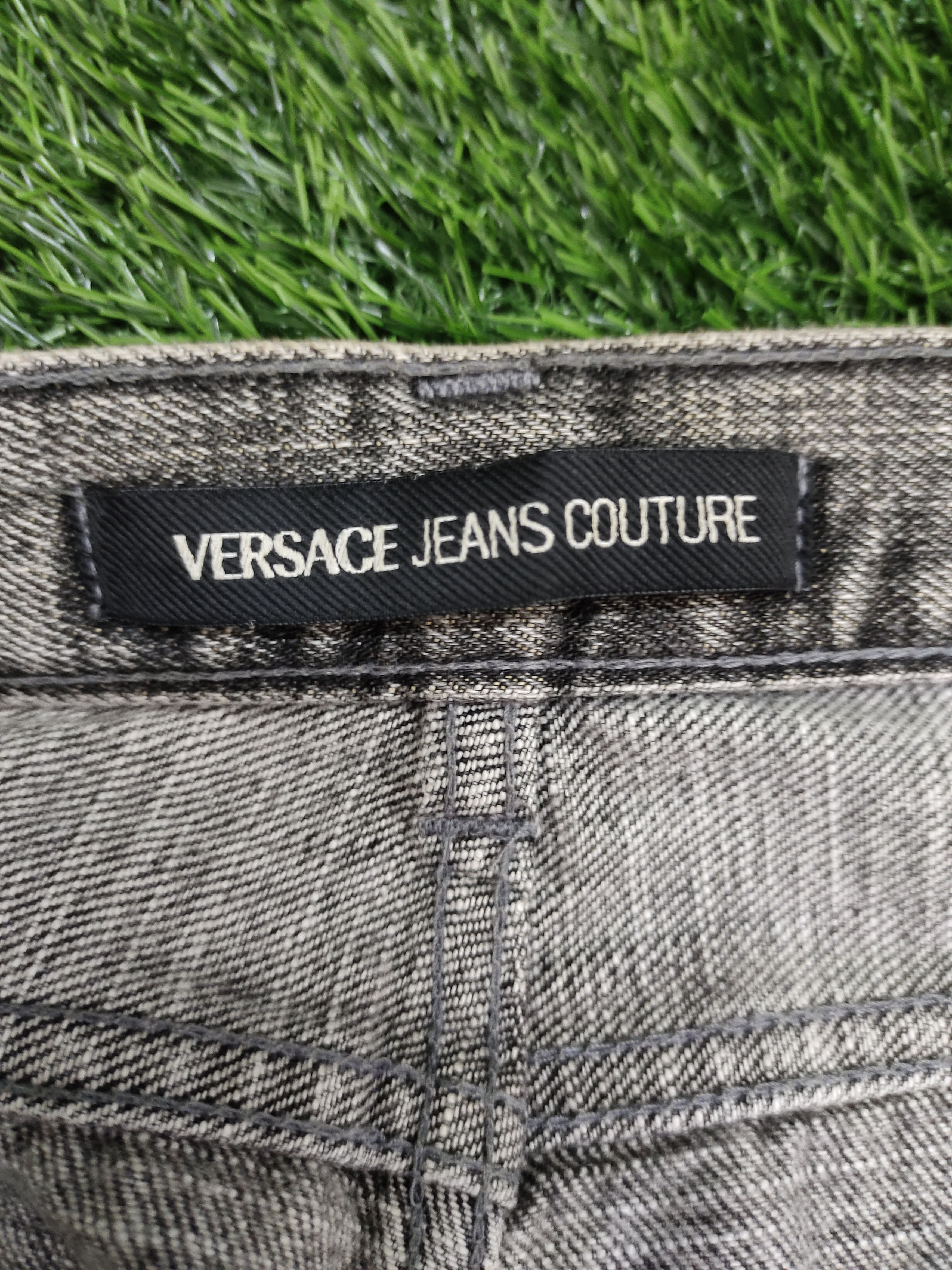 Versace Jeans Couture Wide Leg Jeans Versace Jeans Couture Denim Loose Leg 90s Size US 32 / EU 48 - 14 Thumbnail