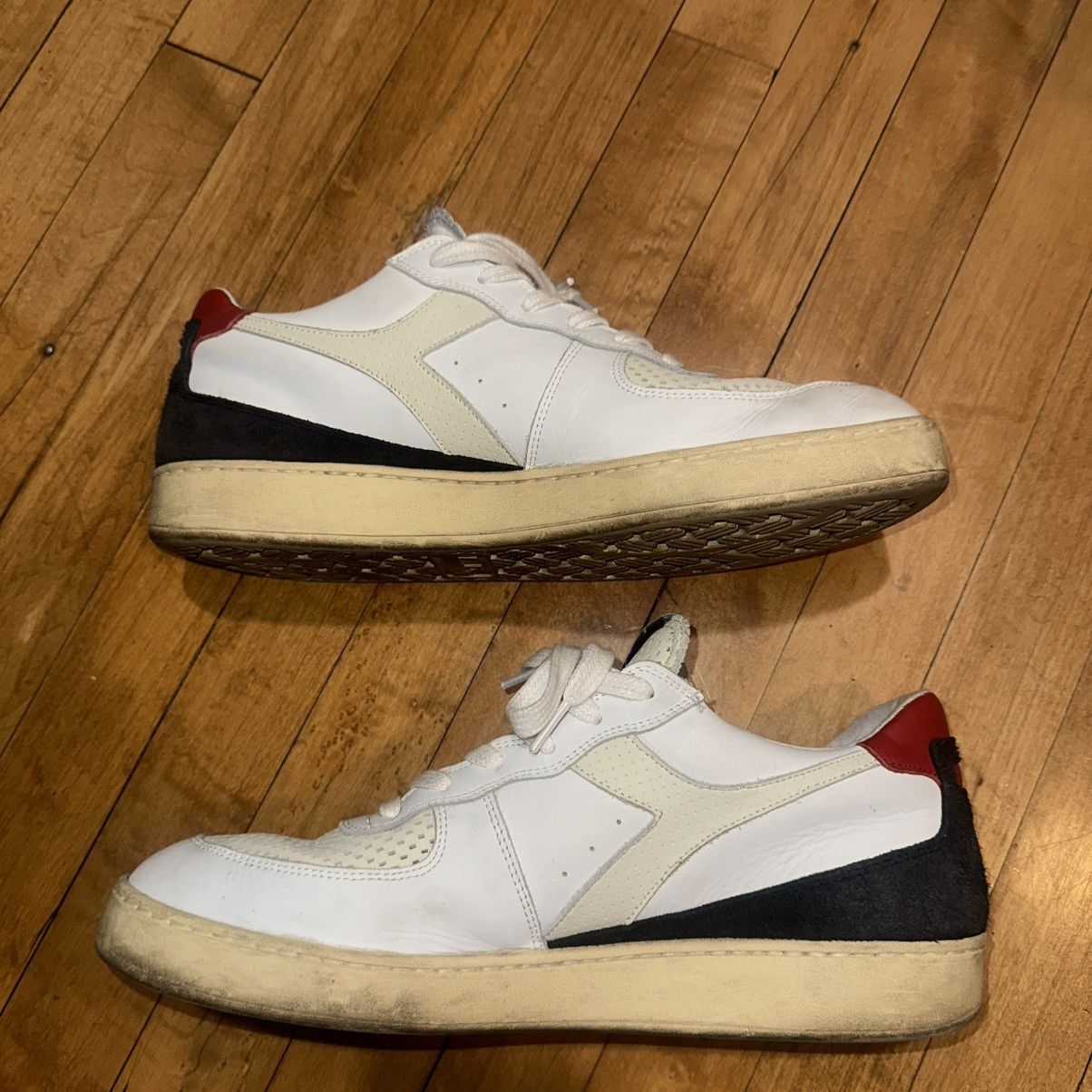 Diadora RARE Diadora limited edition Heritage MI Basket Low Size US 12 / EU 45 - 7 Thumbnail
