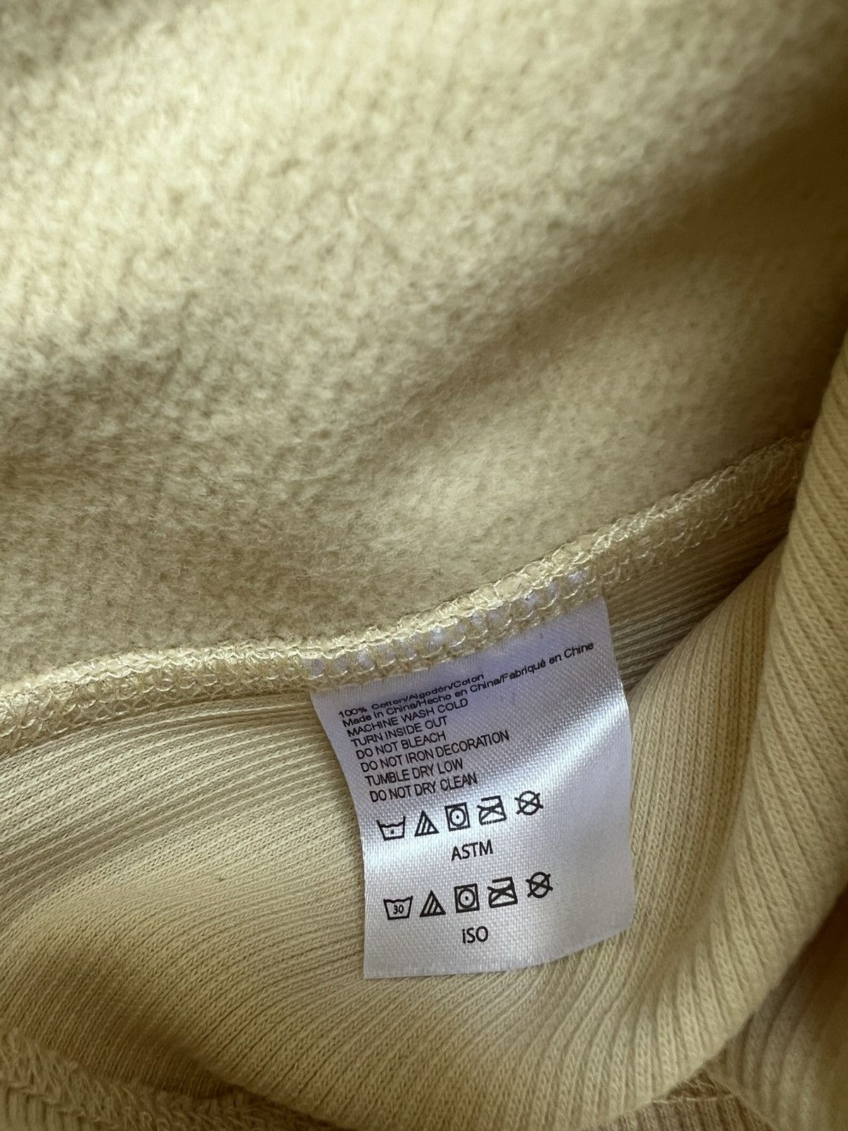 Alife ALIFE worded Hoodie- Tan / Beige (M) Size US M / EU 48-50 / 2 - 6 Thumbnail