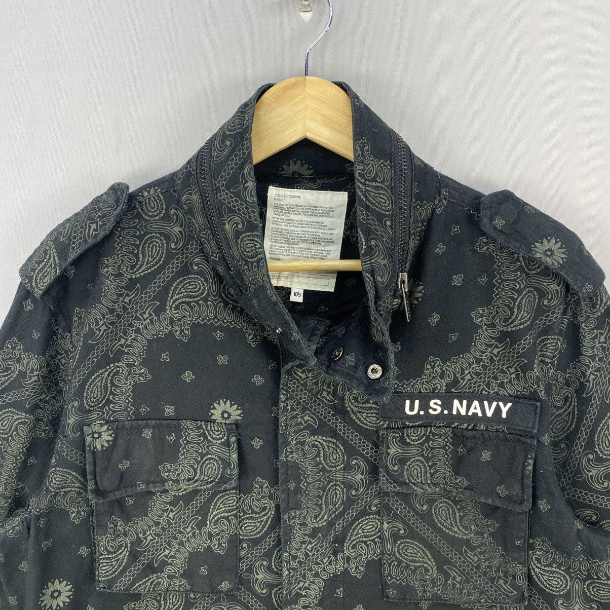 Codes Combine Codes Combine Basic Fullprint Paisley M65 Field Jacket Size US M / EU 48-50 / 2 - 7 Thumbnail