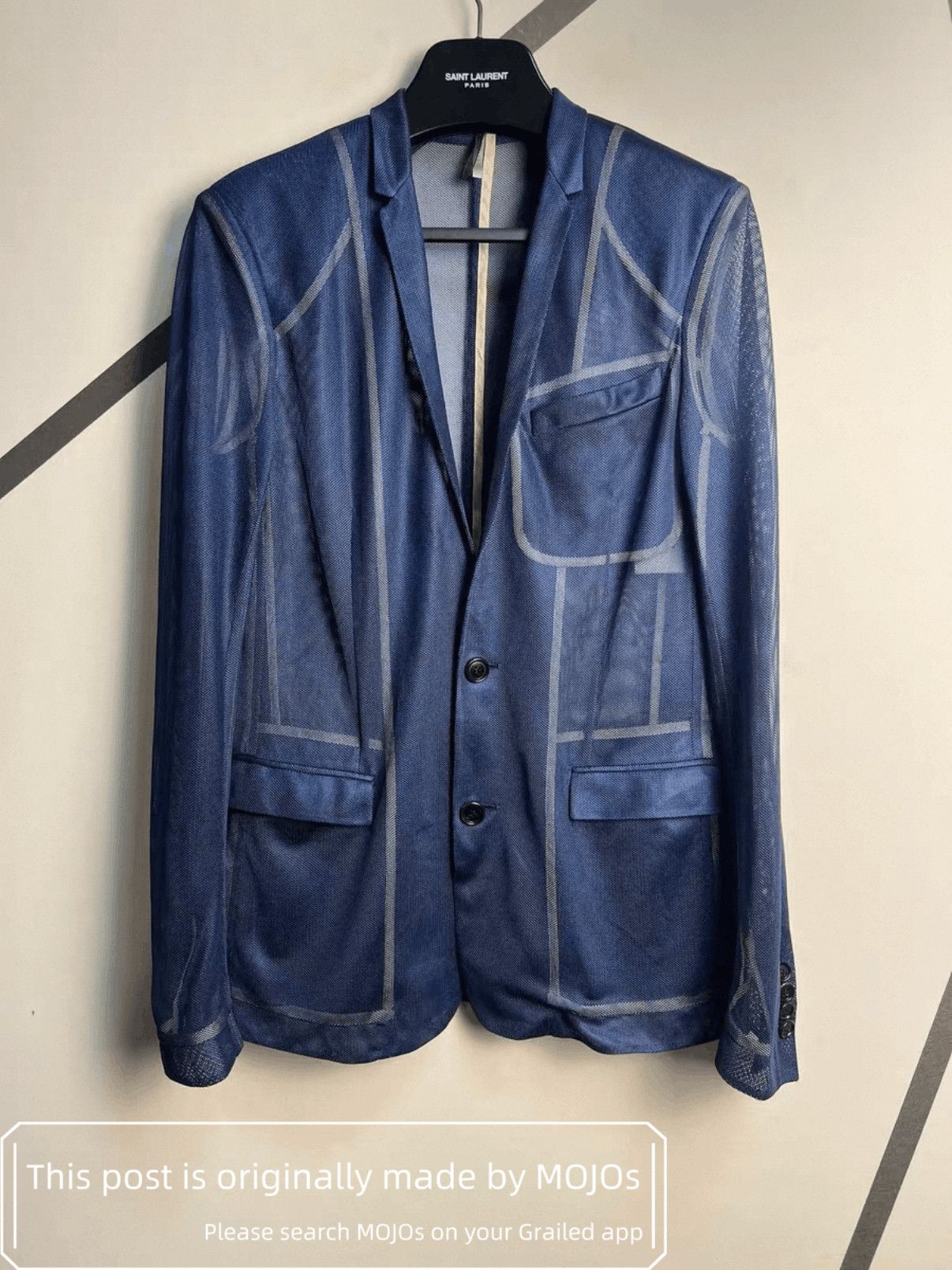 Dior × Hedi Slimane Dior Homme SS05 F2 Military Navy Jacket | Grailed