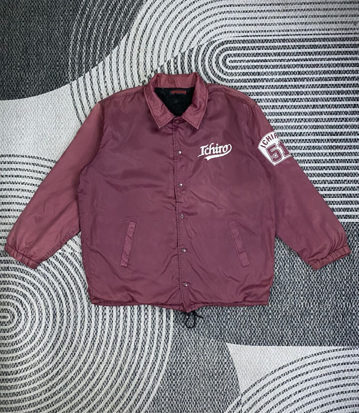 Nissan Vintage Nissan Ichiro Club Japan Coach Jacket Size US XXL / EU 58 / 5 - 3 Thumbnail
