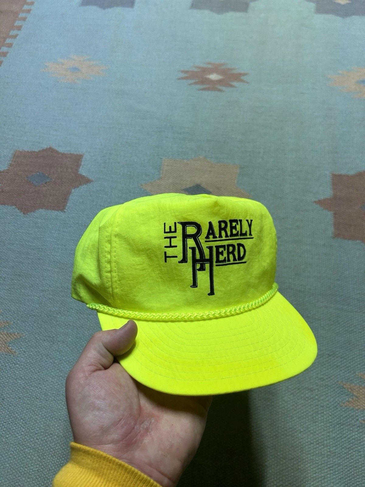 Vintage Vintage hat The Rarely Herd country bluegrass music band Size ONE SIZE - 1 Thumbnail