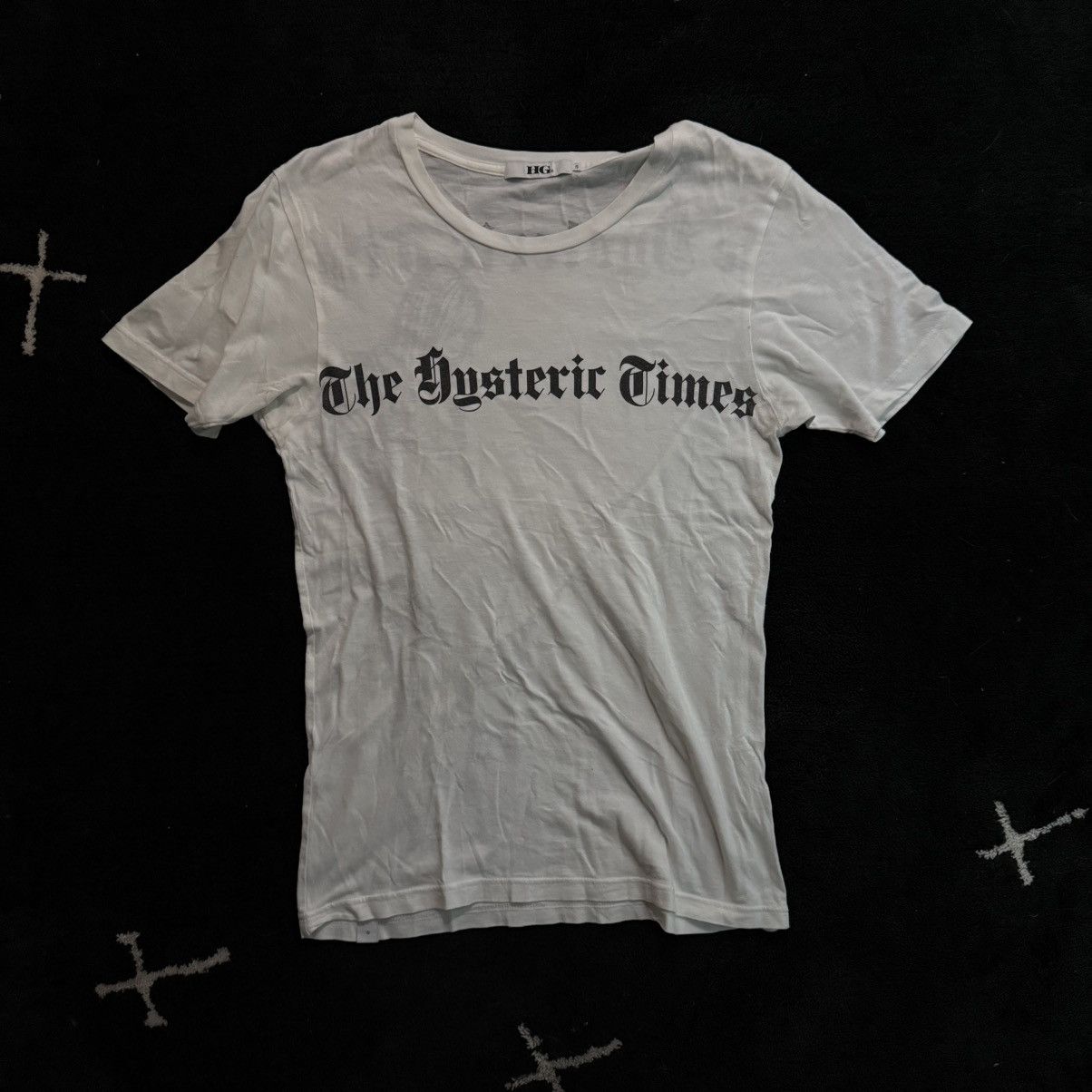Hysteric Glamour SS90 - "The Hysteric Times" T Shirt Size US S / EU 44-46 / 1 - 2 Thumbnail