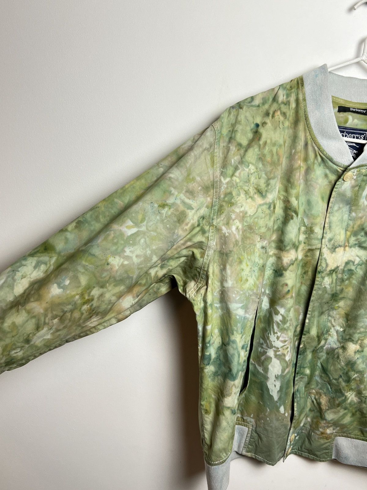 Burberry burberry camo bomber 1/1 90s y2k tie dye m-l Size US L / EU 52-54 / 3 - 8 Thumbnail