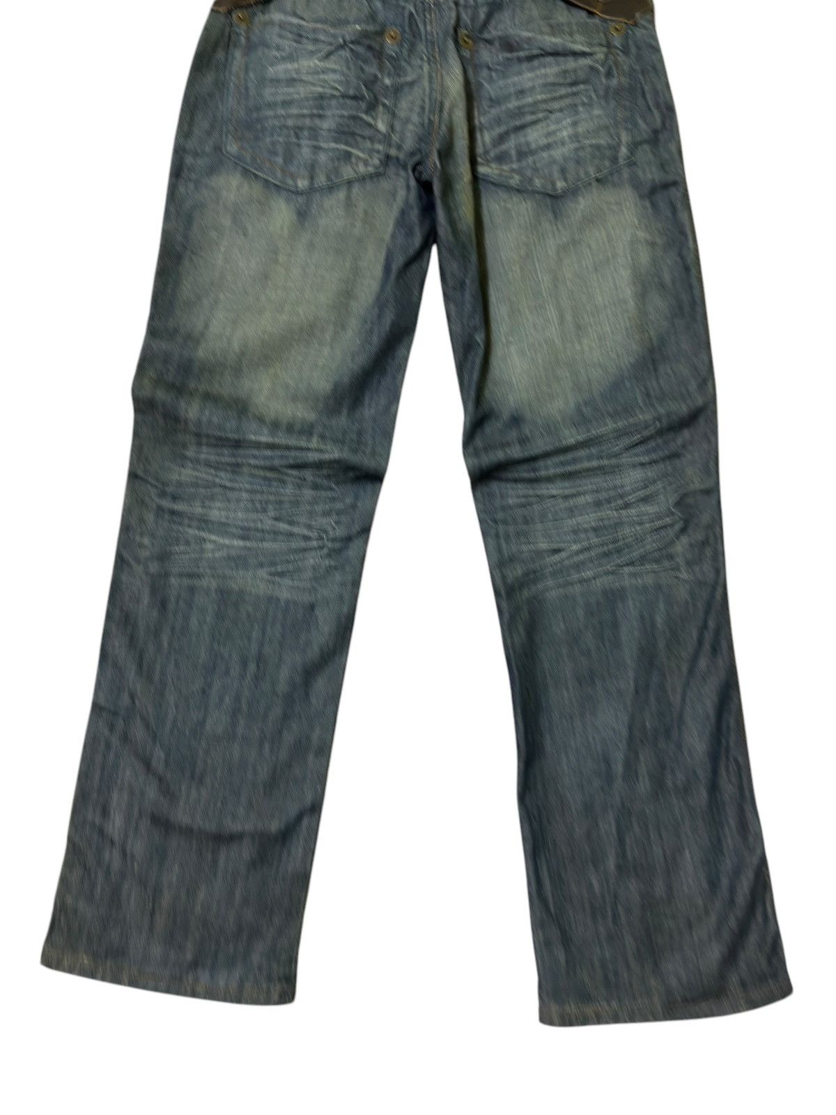 Hysteric Glamour × Japanese Brand × Vintage JEANS DE ART HONEY COMP STYLE BACK BUCKLE DENIM Size US 32 / EU 48 - 12 Thumbnail