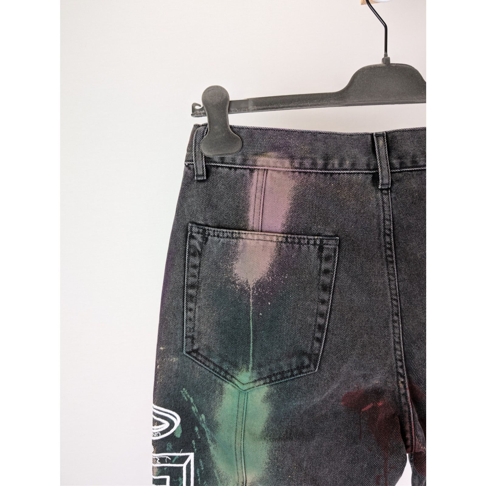 Off-White o1rshd1 Flared Jean in Multicolor Size US 32 / EU 48 - 16 Thumbnail