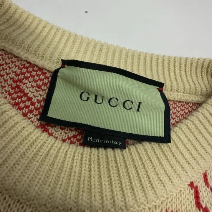 Gucci Gucci Apple Pattern Knit Sweater for Women-2507 Size S / US 4 / IT 40 - 3 Thumbnail