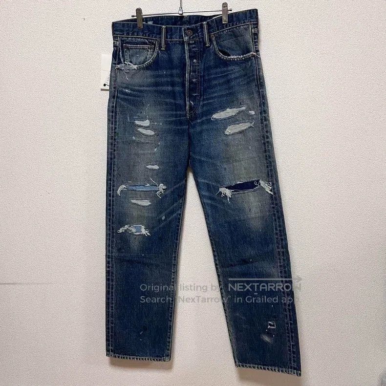 Visvim Visvim size W34L30 social sculpture denim pants Size US 34 / EU 50 - 1 Thumbnail