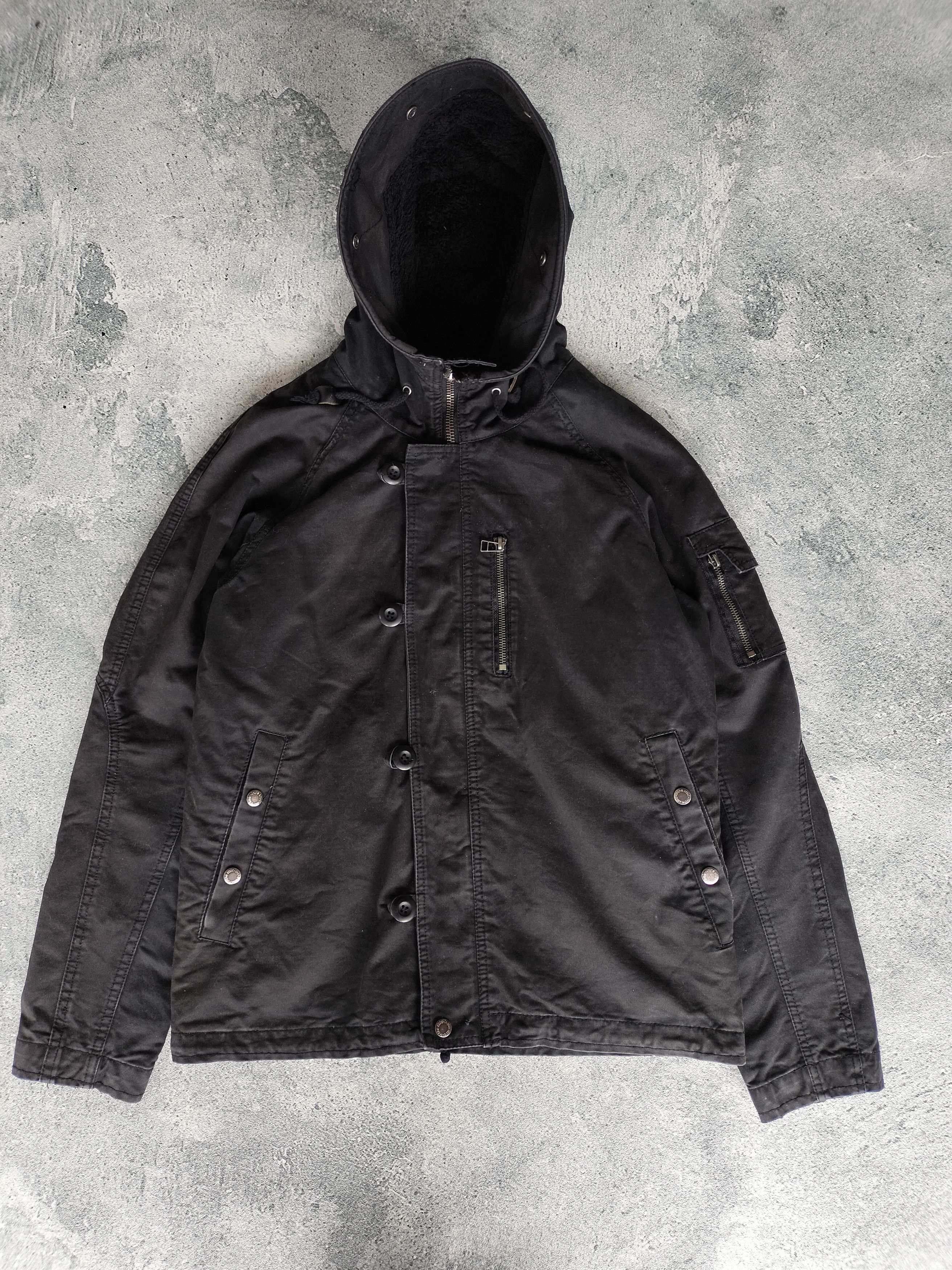 If Six Was Nine × In The Attic × Le Grande Bleu (L.G.B.) IN THE ATTIC PARKA JACKET RETROPUNK I6W9 LGB STYLE Size US M / EU 48-50 / 2 - 7 Thumbnail