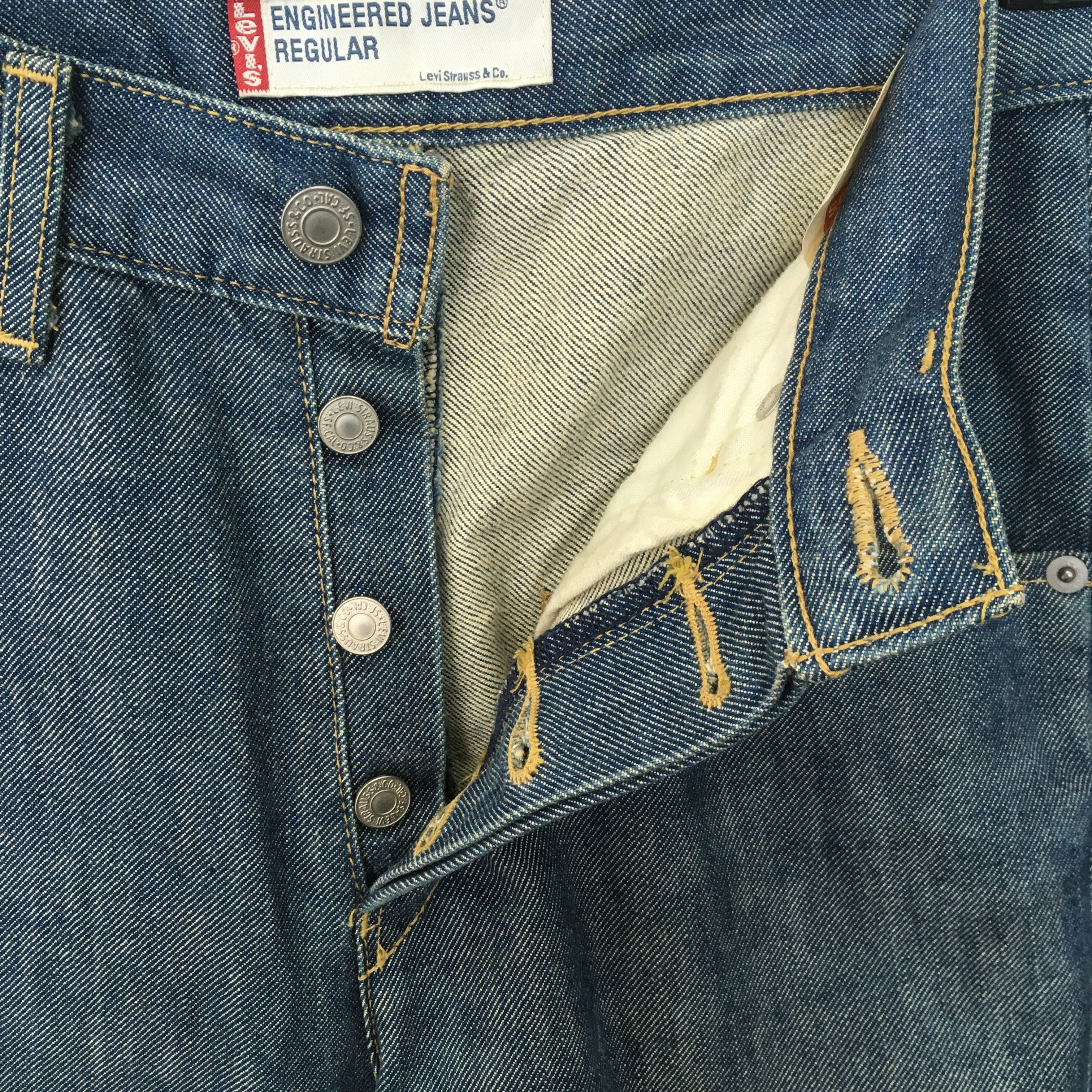 Levi's Size 29x32.5 Vintage Y2K Levi's Engineered Jeans S1504 Size US 29 - 7 Thumbnail