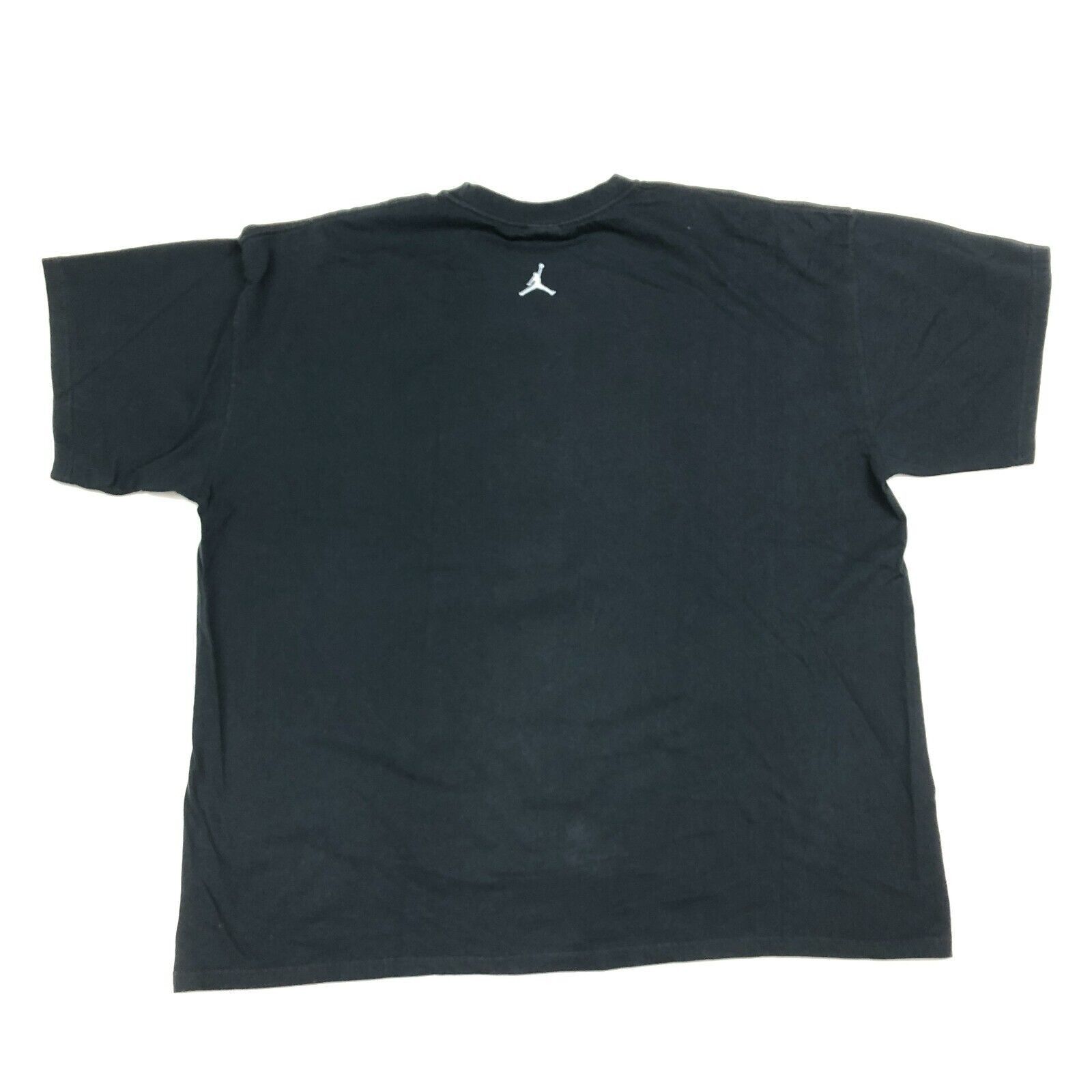 Jordan Brand × Vintage Vintage Y2K 2000s Jordan Respect 23 Jumpman Black Tee XXL Size US XXL / EU 58 / 5 - 4 Thumbnail