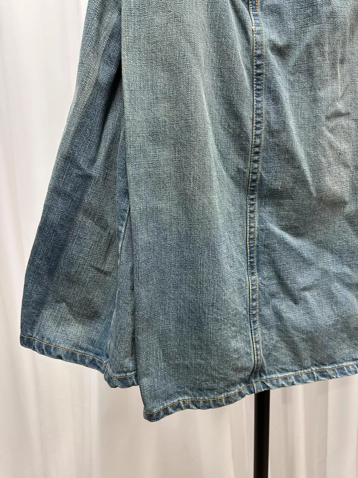 Junya Watanabe Junya Watanabe Deconstructed Reversible Denim Skirt S Size 26" / US 2 / IT 38 - 3 Thumbnail