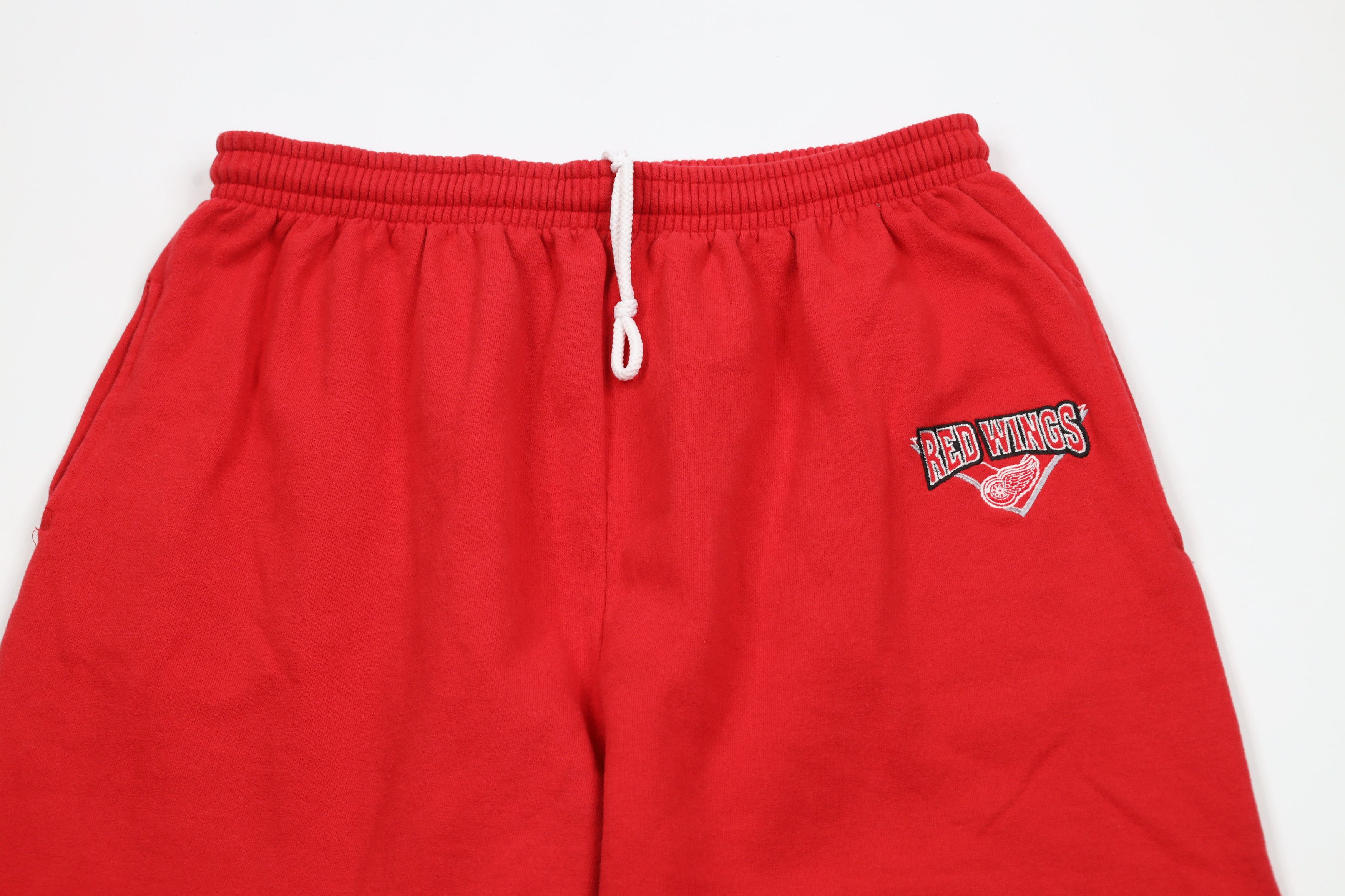 Vintage Vintage 90s Detroit Red Wings Hockey Sweatpants Joggers Size US 36 / EU 52 - 2 Thumbnail
