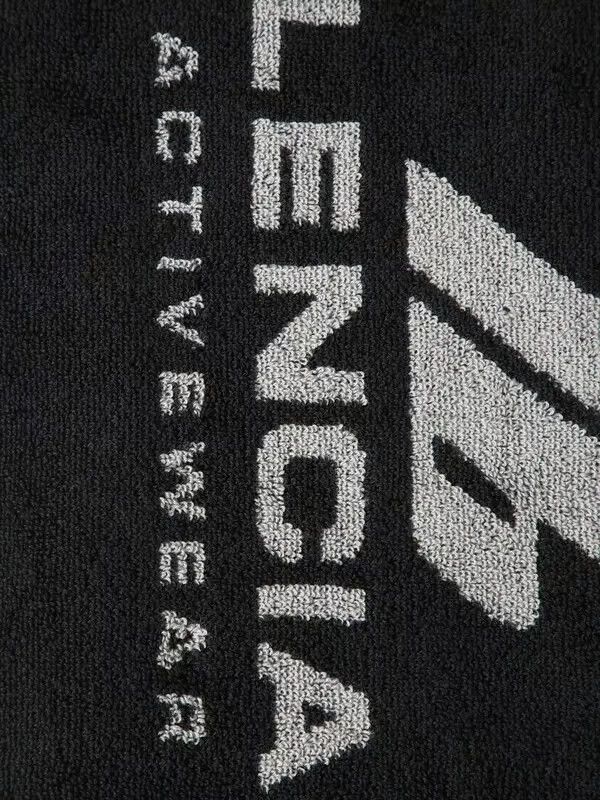 Balenciaga o1loc1c1125 793309 Size: OS / GYM Towel in Black/Grey Size ONE SIZE - 2 Thumbnail
