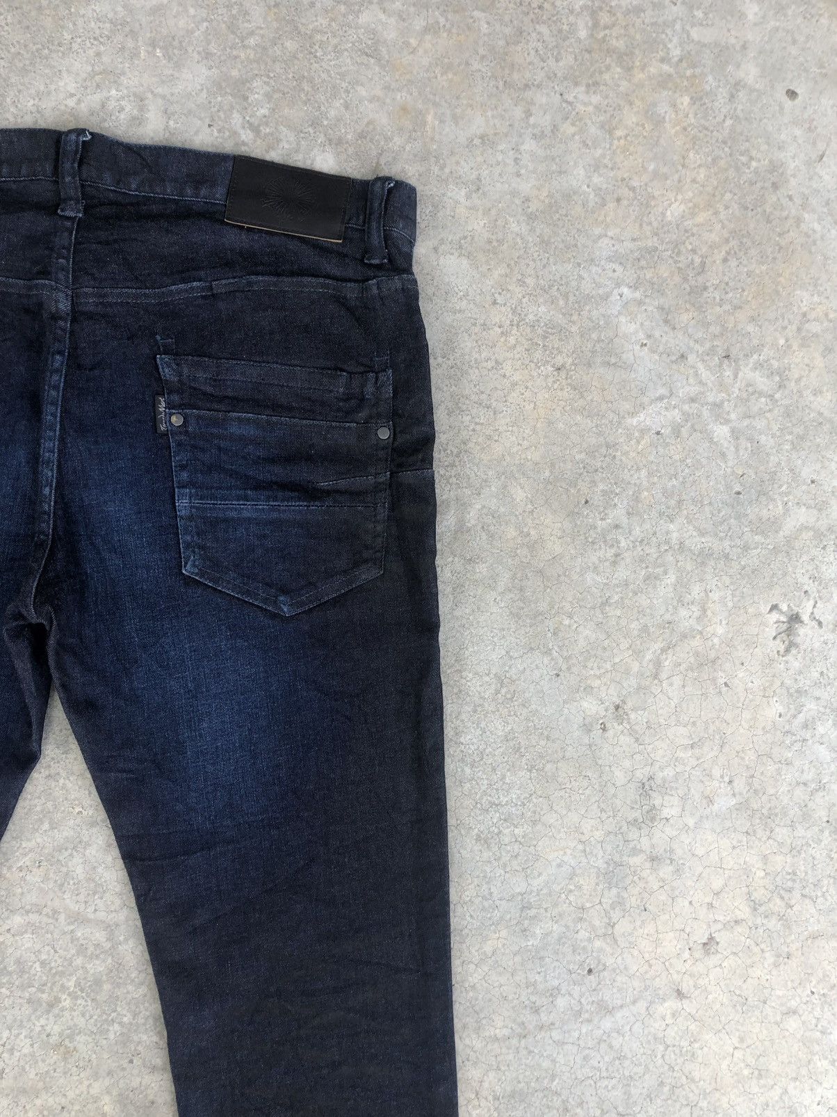 Tornado Mart Japanese Tornado Mart Skinny Jeans Wax Size US 35 - 10 Thumbnail