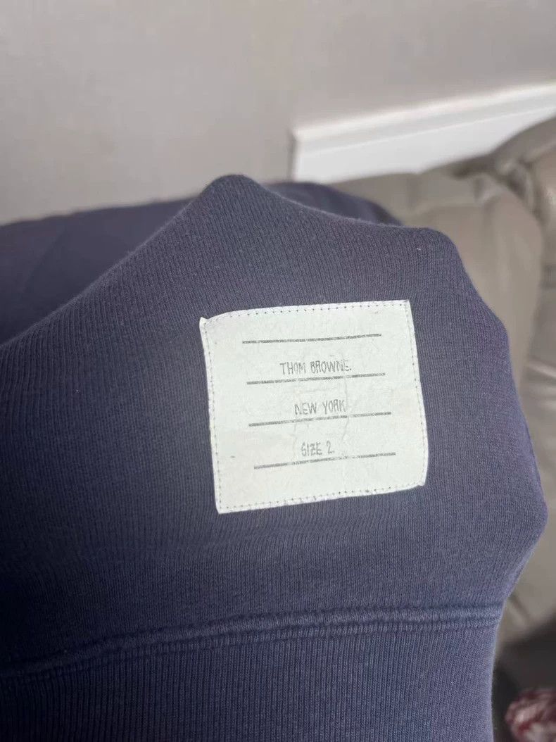 Thom Browne Thom Browne Round collar hoodie Size US M / EU 48-50 / 2 - 3 Thumbnail