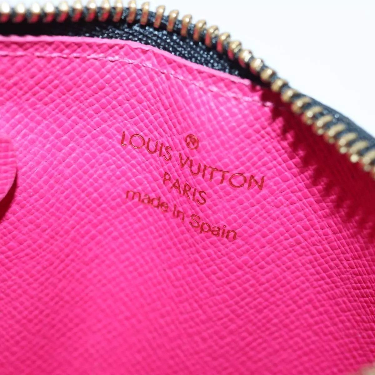 Louis Vuitton LOUIS VUITTON Multicolor Pochette ClesNM Coin Purse Black Size ONE SIZE - 3 Thumbnail