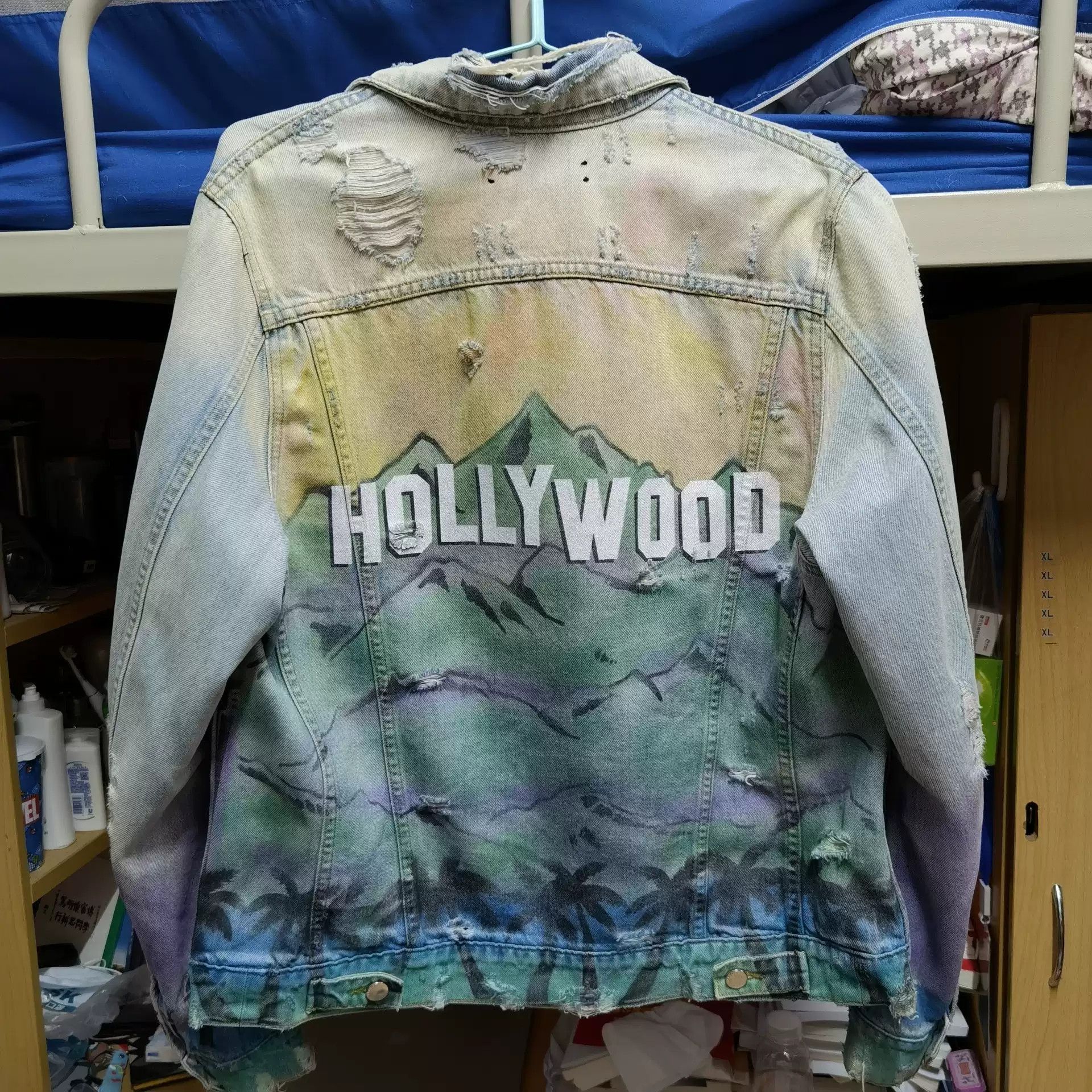 Amiri AMIRI Hollywood Trucker JKT-2506 Size US L / EU 52-54 / 3 - 2 Thumbnail