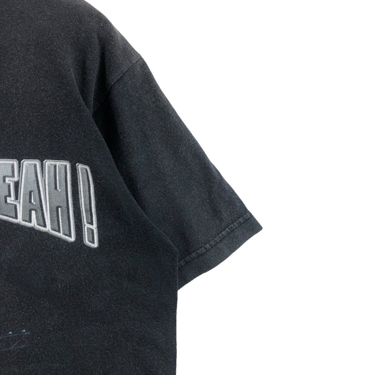 Vintage × WWF Pick!! Vtg 90's WWF STONE COLD 'Gimme A hell Yeah!' Tshirt Size US M / EU 48-50 / 2 - 11 Thumbnail