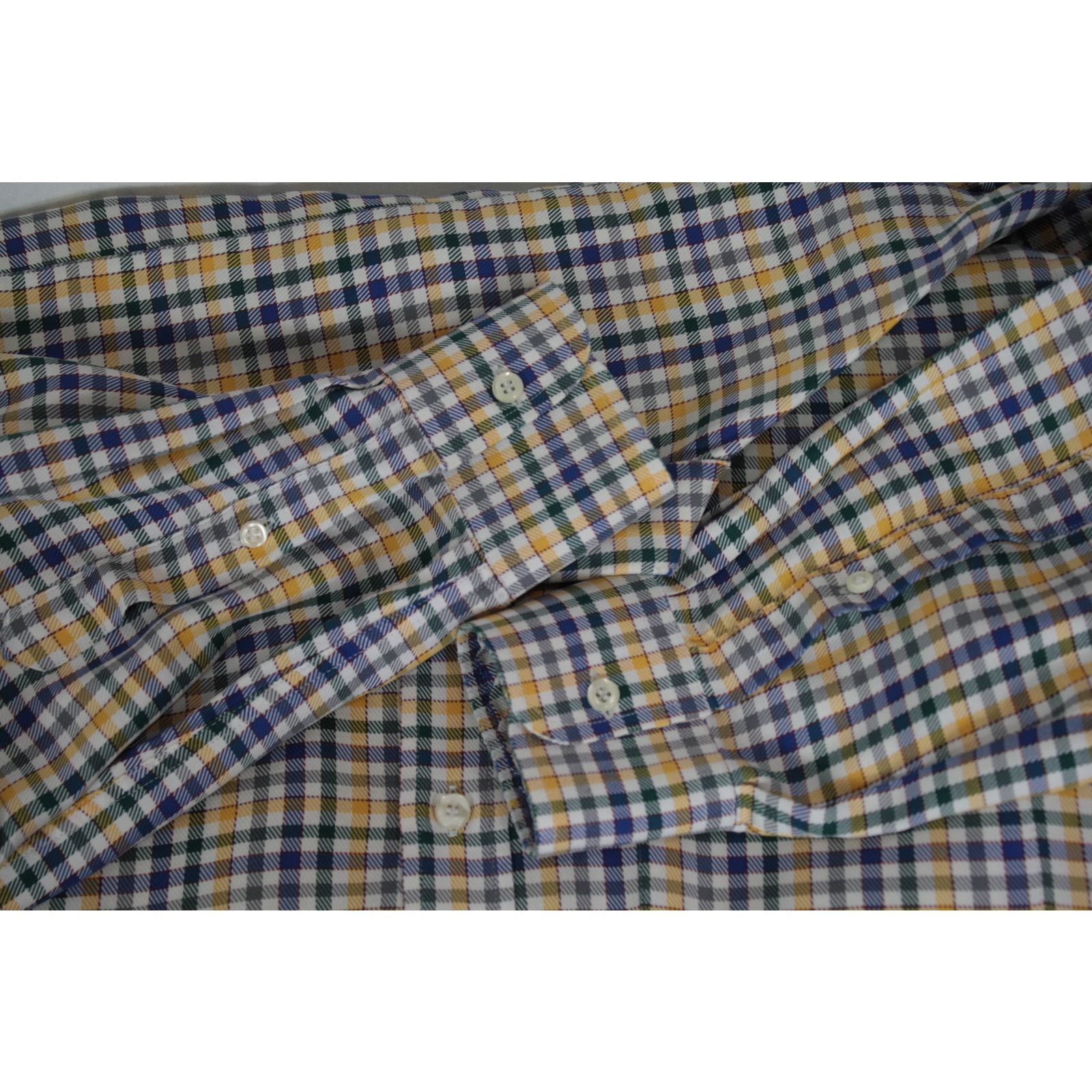 Paul & Shark Paul & Shark Yachting Plaid Button Up Shirt Blue Sailing Size US L / EU 52-54 / 3 - 4 Thumbnail