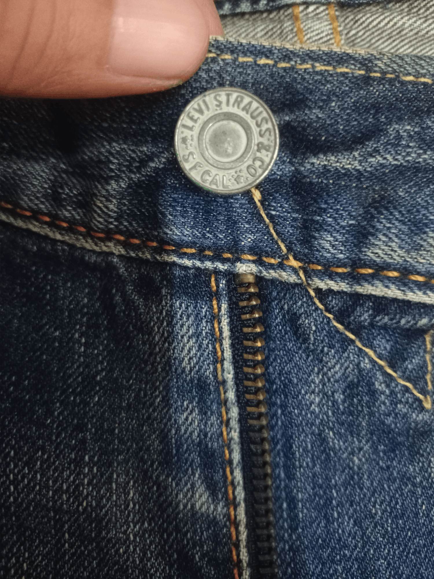 Levi's × Levi's Vintage Clothing Vintage Levis 502 Sashiko Style Patchwork Jeans Size US 30 / EU 46 - 3 Thumbnail