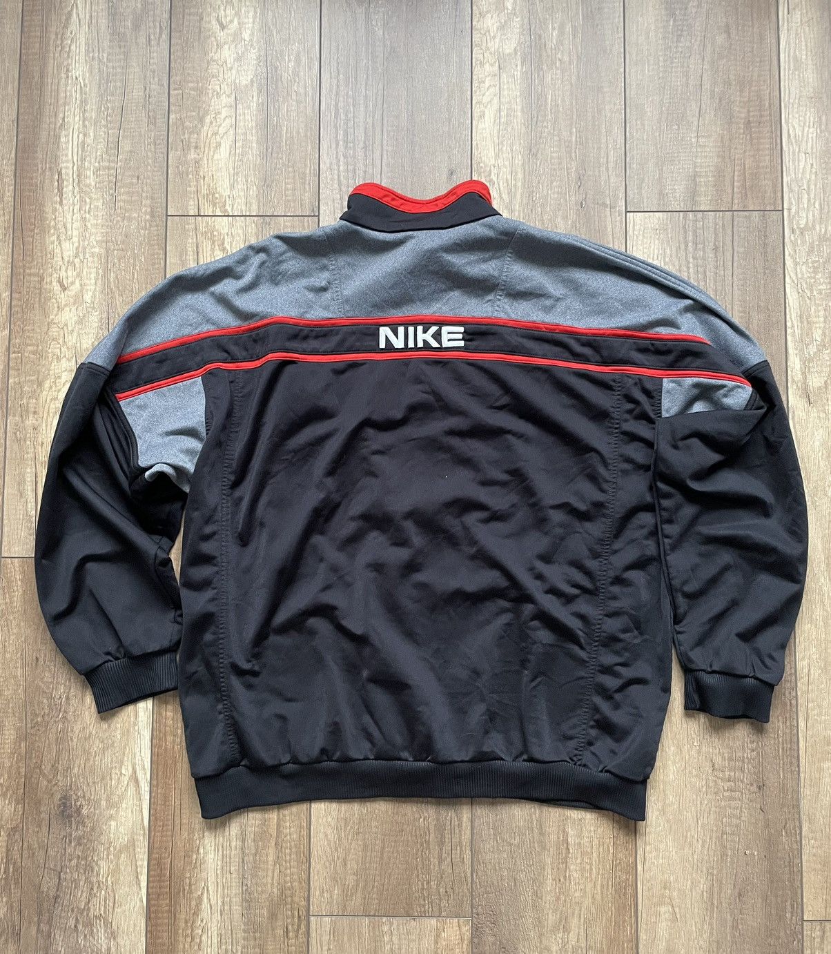 Nike × Vintage Vintage Nike Zip Up Track Top Size US XL / EU 56 / 4 - 7 Thumbnail