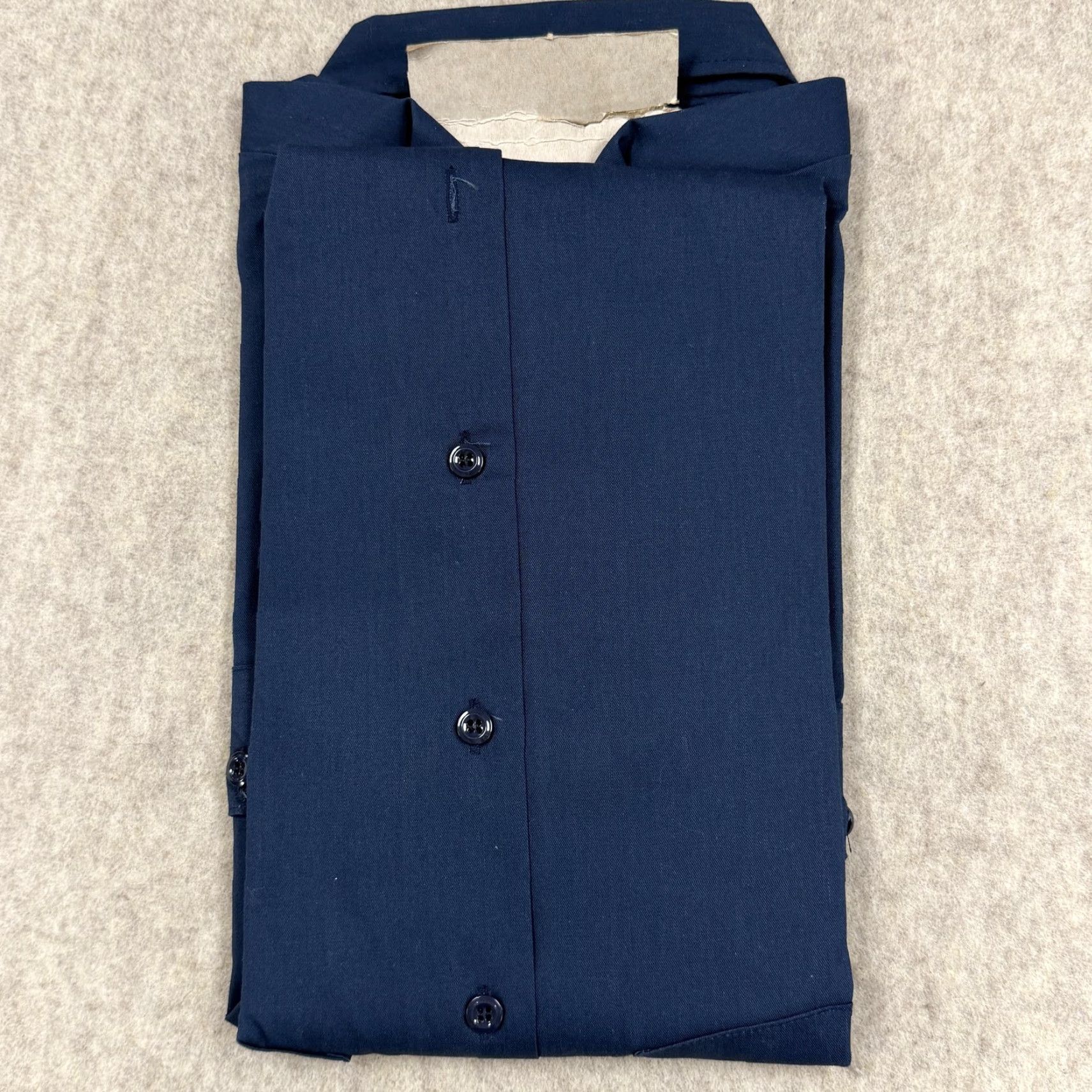 Dickies VINTAGE Dickies Shirt Mens L Blue Workwear Long Sleeve Button-Up 90s Decade Size US L / EU 52-54 / 3 - 5 Thumbnail